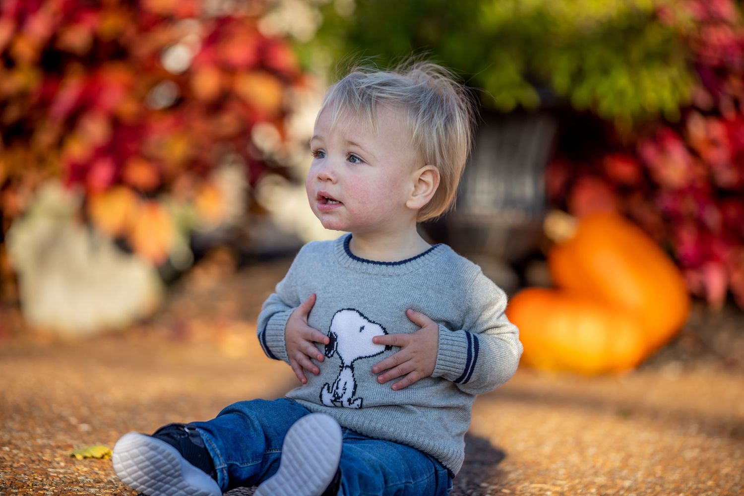 Family portrait photography in middle Tennessee with warm and vibrant.