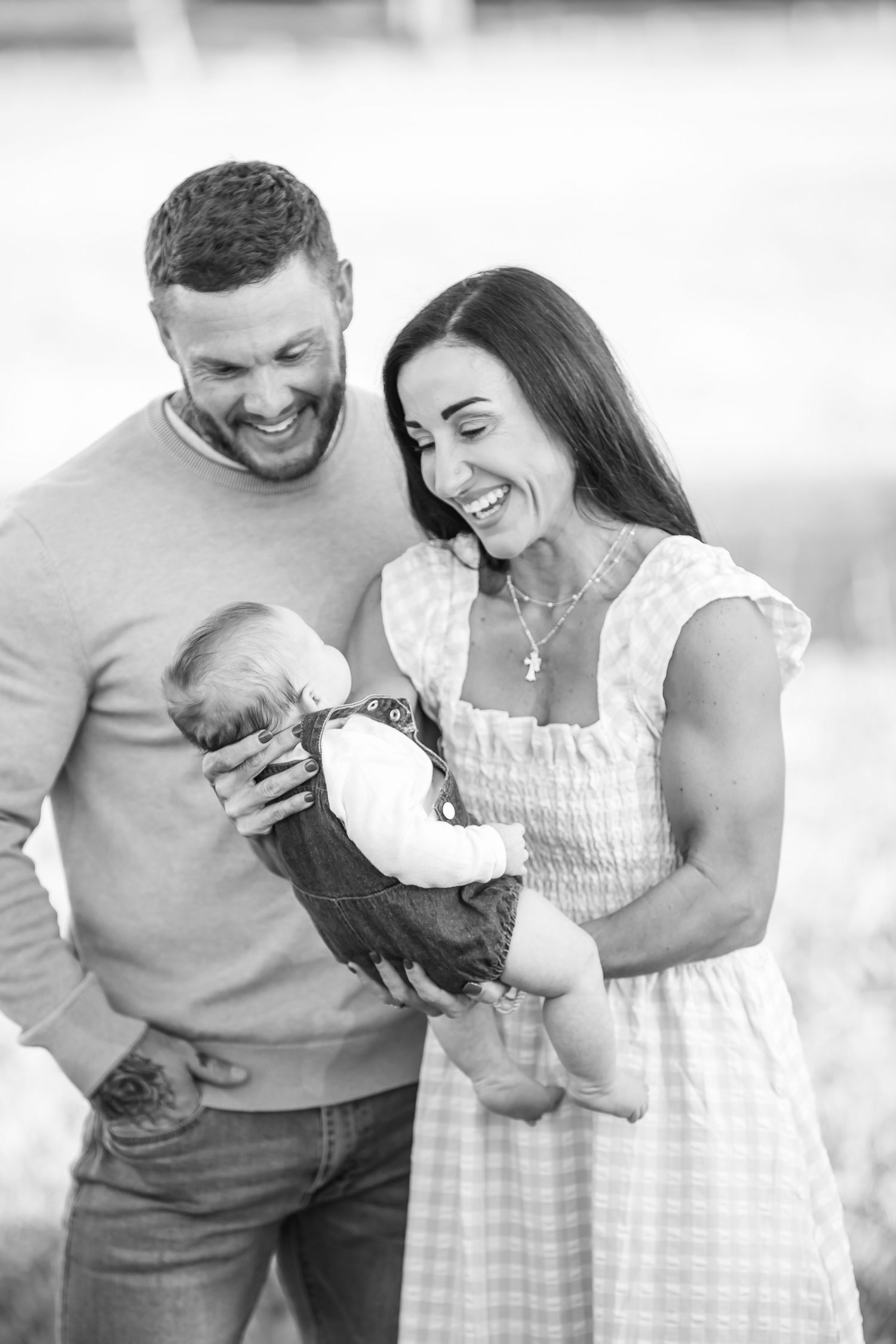 Family portrait photography in middle Tennessee with warm and vibrant.