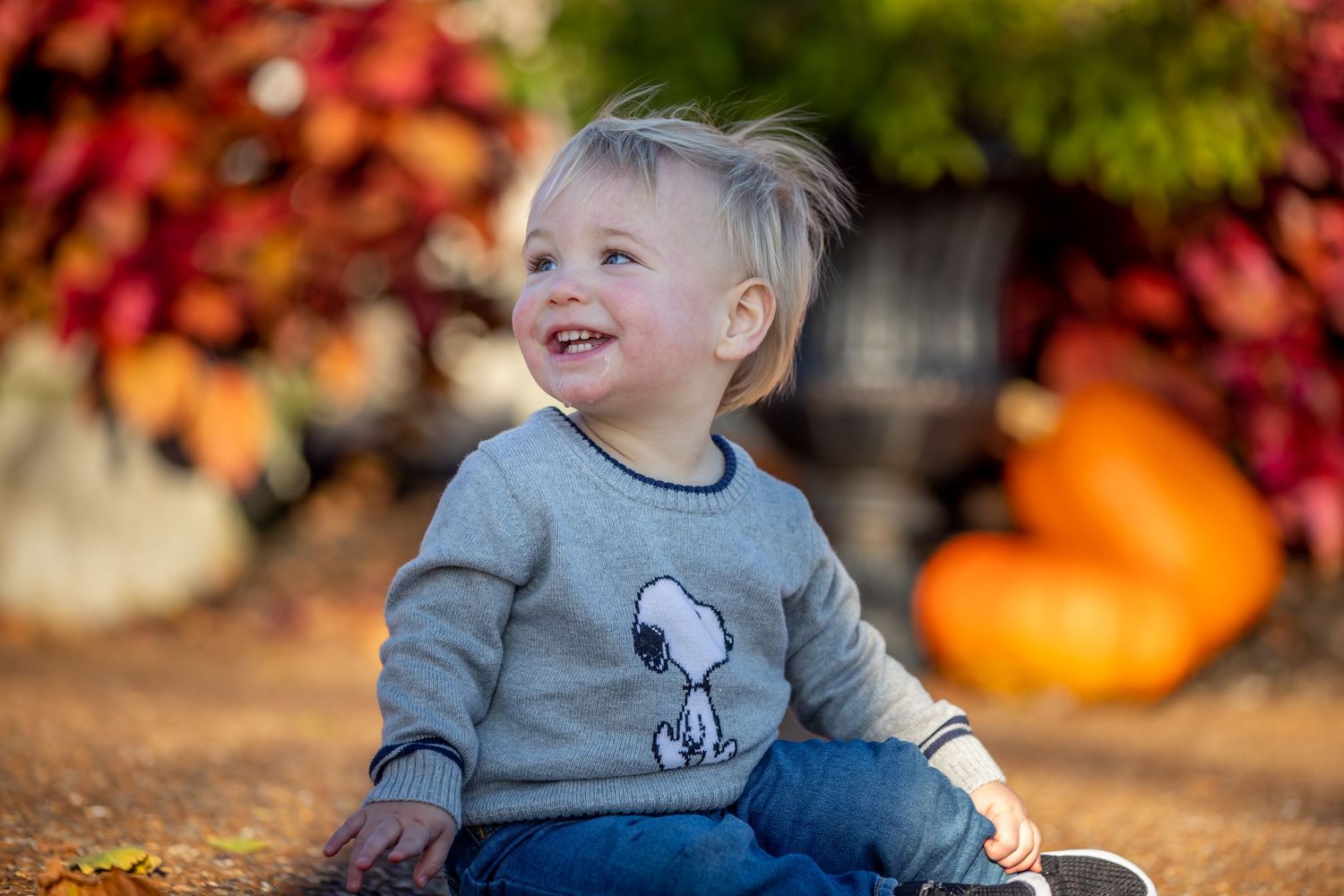 Family portrait photography in middle Tennessee with warm and vibrant.