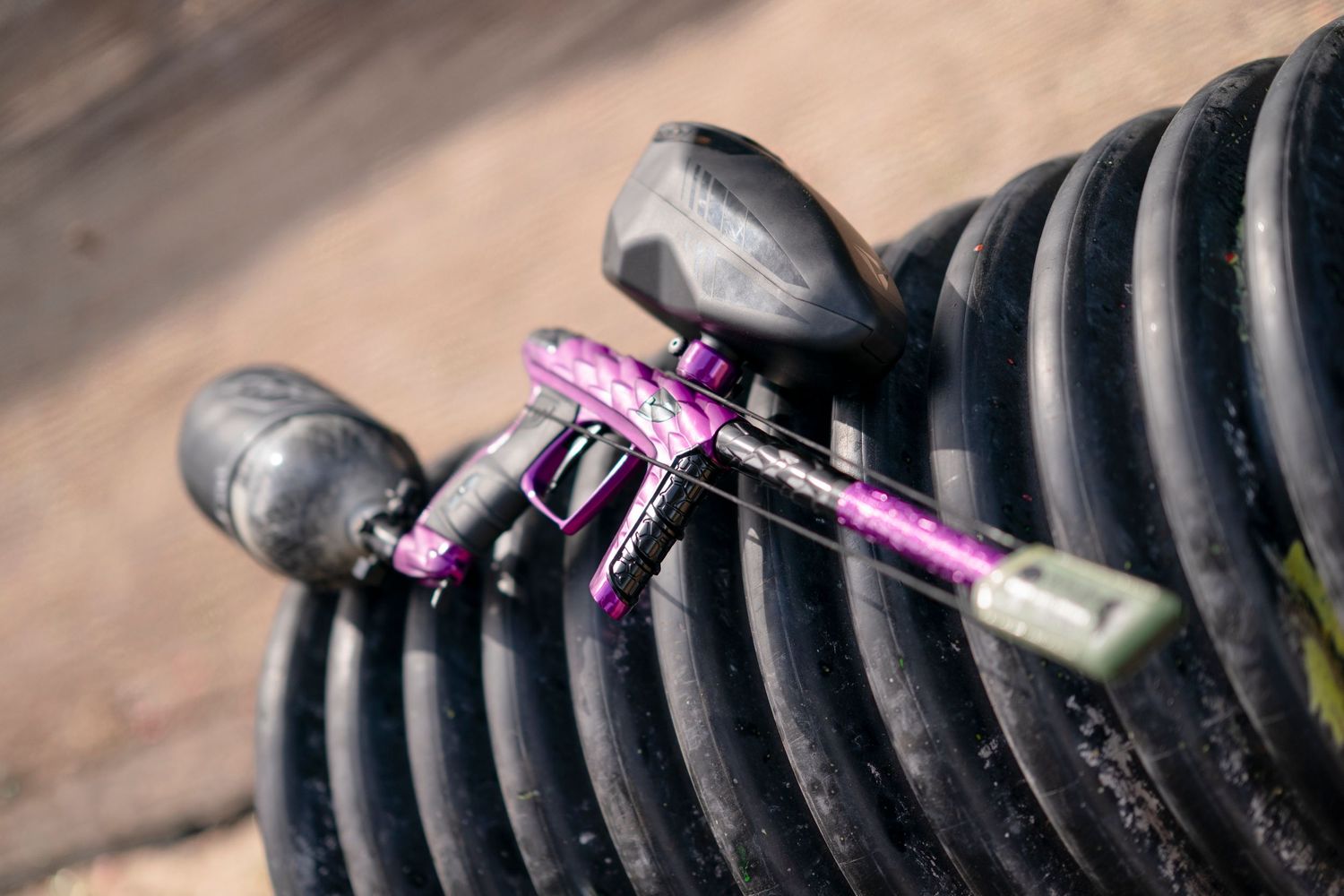 Close-up view of bicycle gears and chain showing mechanical details in black and white.