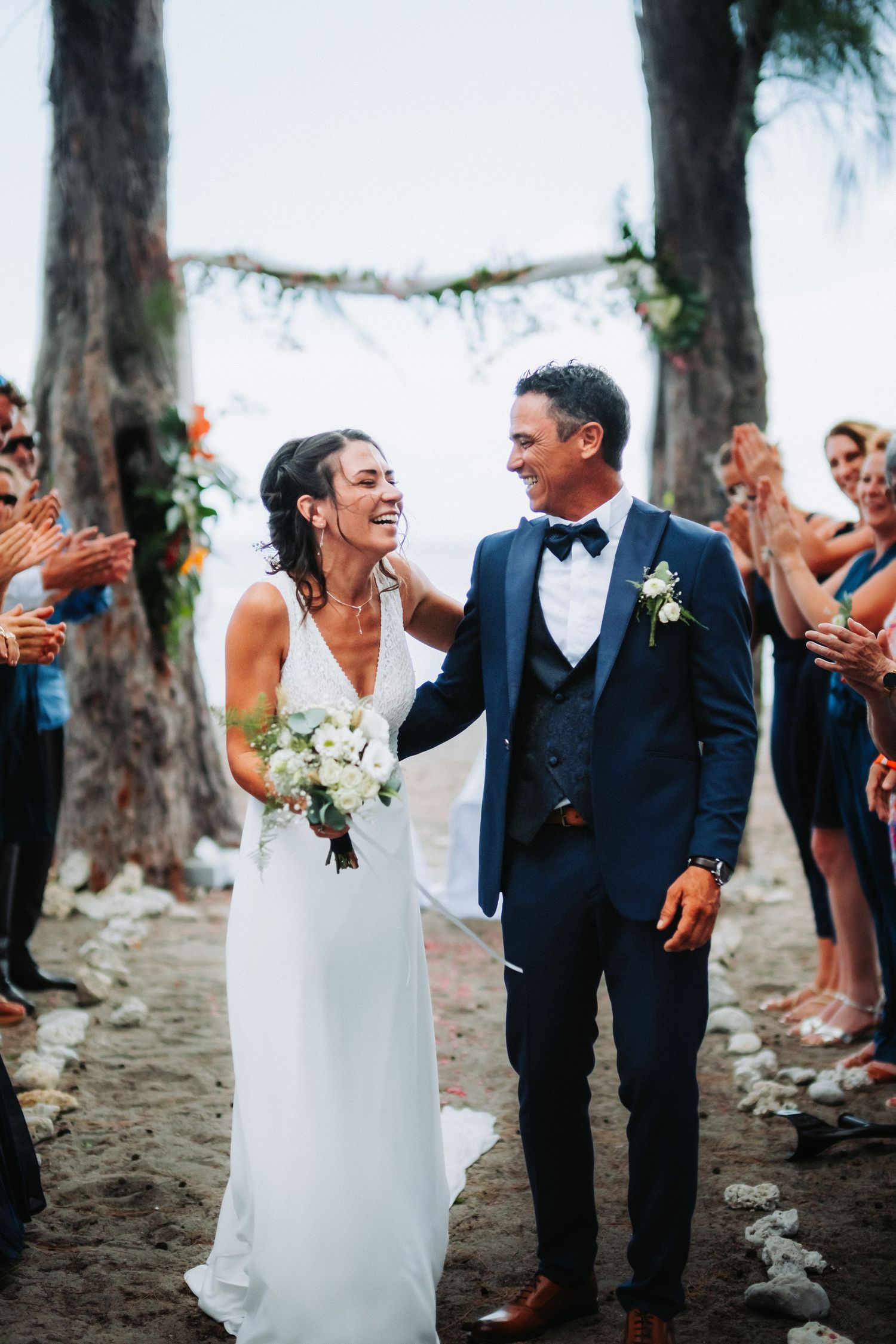 Reportage photo de mariage prestigieux à l'Île de La Réunion.