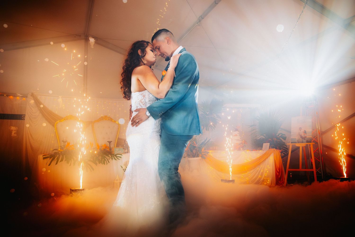 Reportage photo de mariage prestigieux à l'Île de La Réunion.