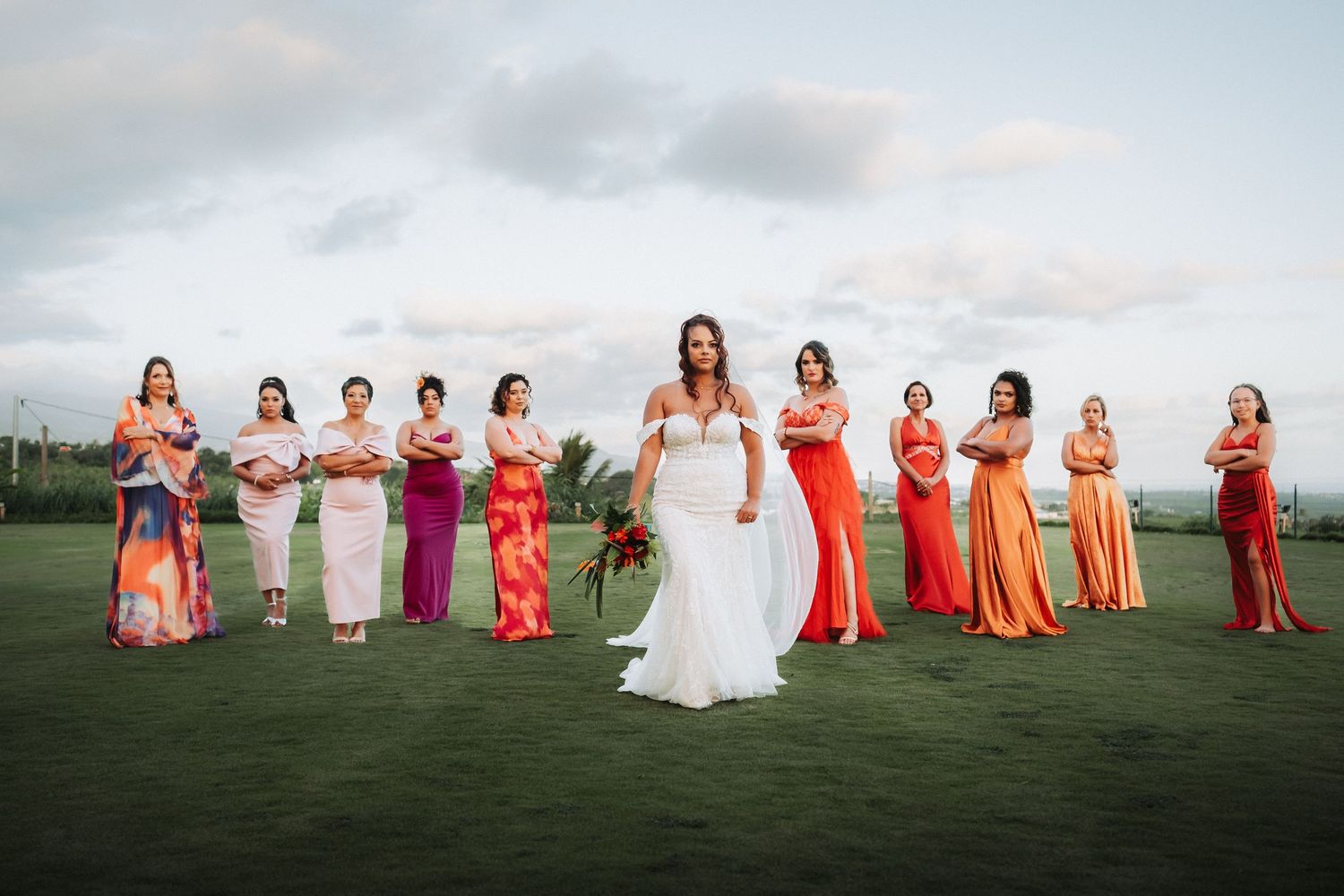 Reportage photo de mariage prestigieux à l'Île de La Réunion.
