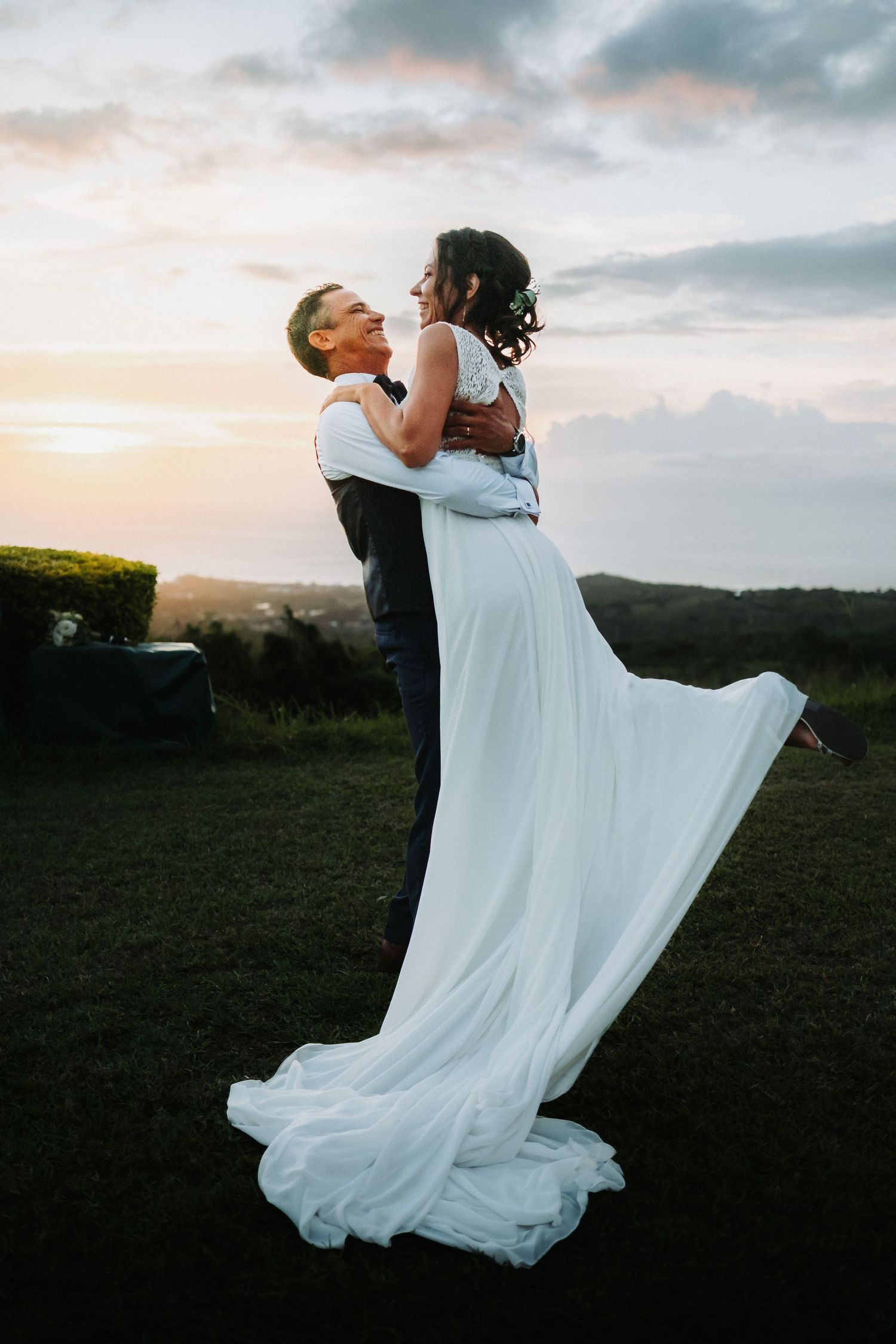 Reportage photo de mariage prestigieux à l'Île de La Réunion.