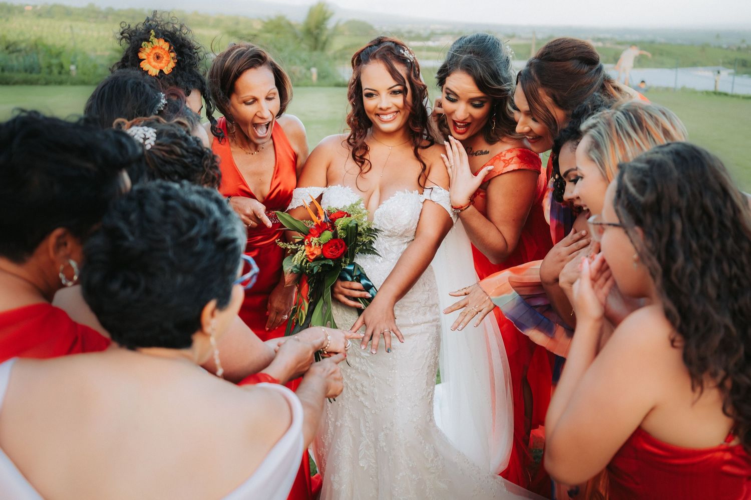 Reportage photo de mariage prestigieux à l'Île de La Réunion.