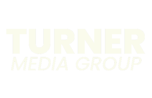 Text 'TURNER' displayed in large white letters against a dark background.
