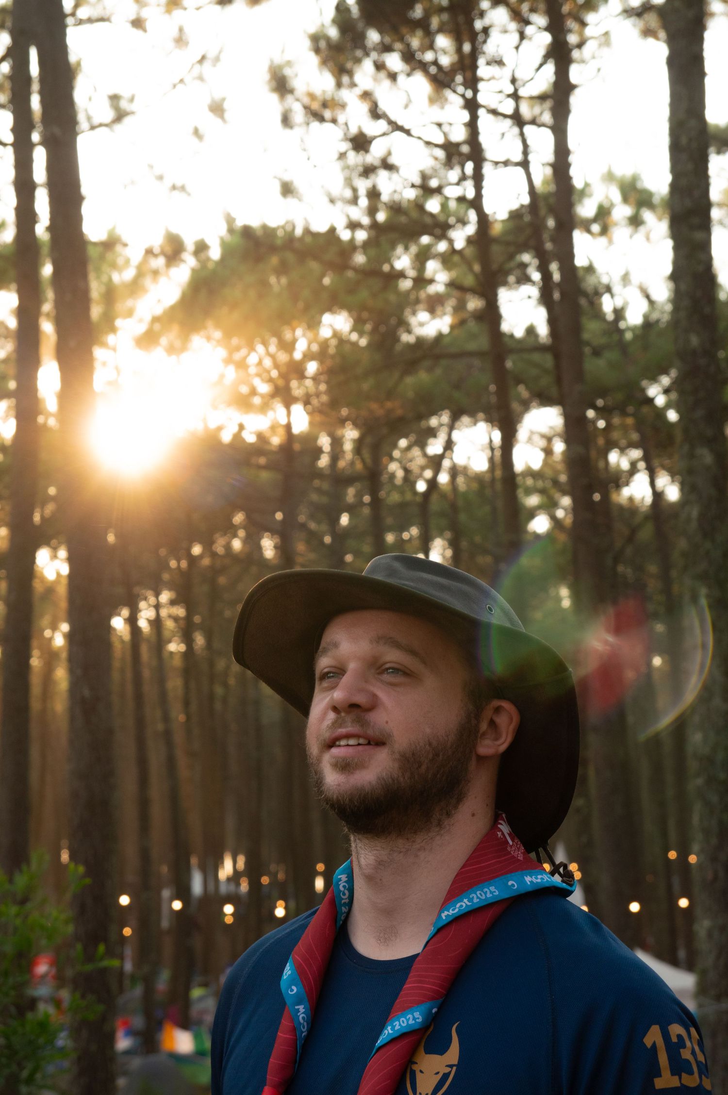 Matt Mollart, 2025 World Scout Moot attendee