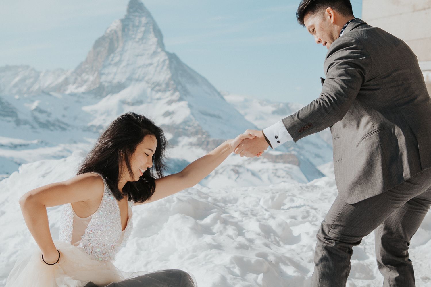 Couple in Zermatt