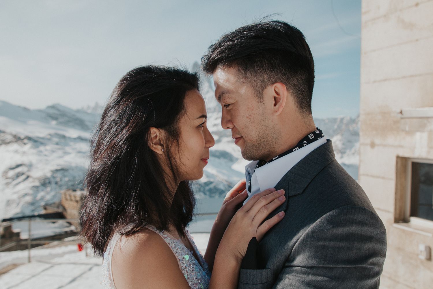 Couple in Zermatt