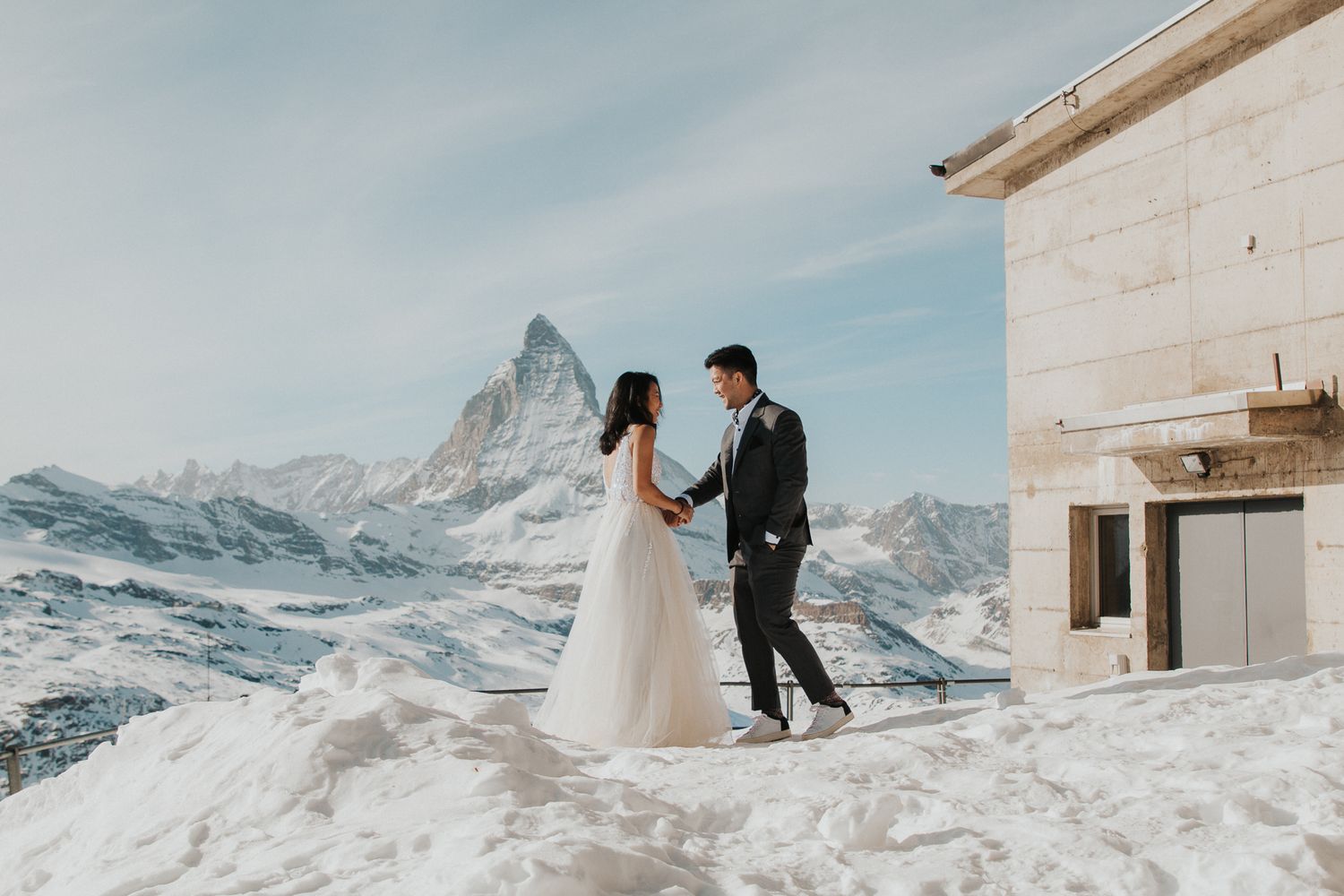 Couple in Zermatt