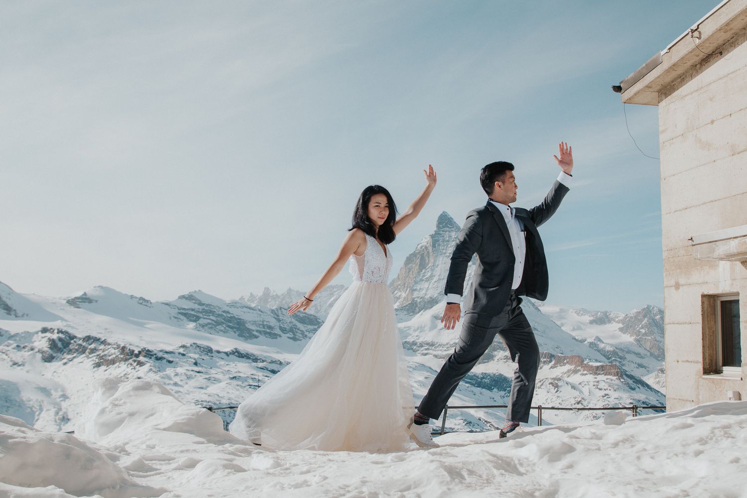 Couple in Zermatt