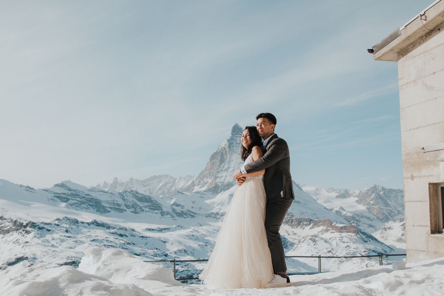 Couple in Zermatt