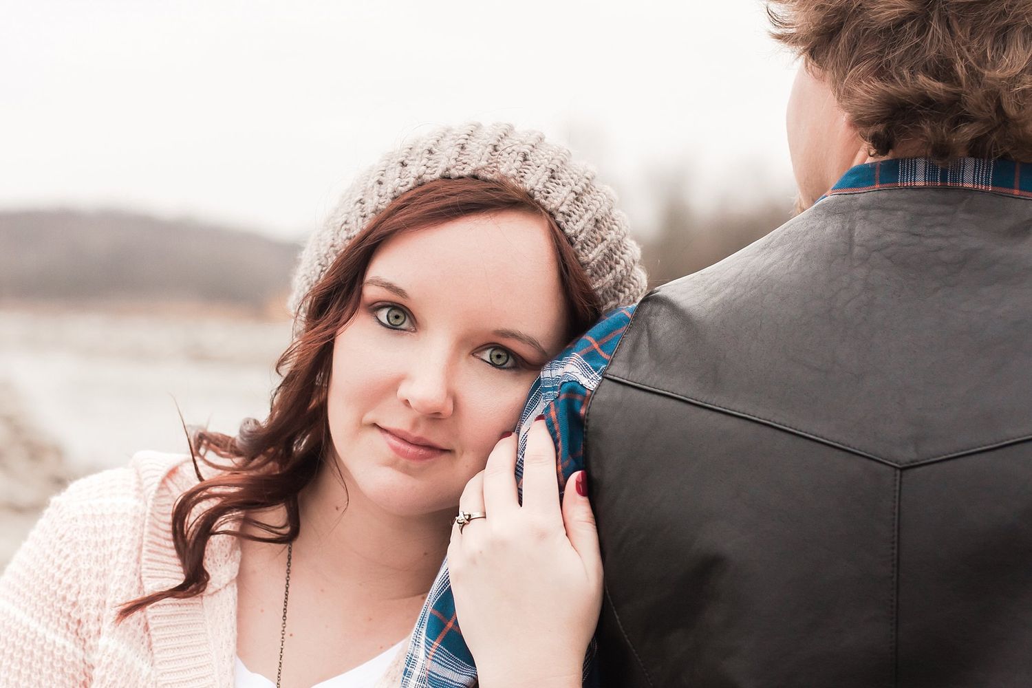 Engaged Couple at Rend Lake Spillway, Capture Me Kristy, Southern Illinois Photographer