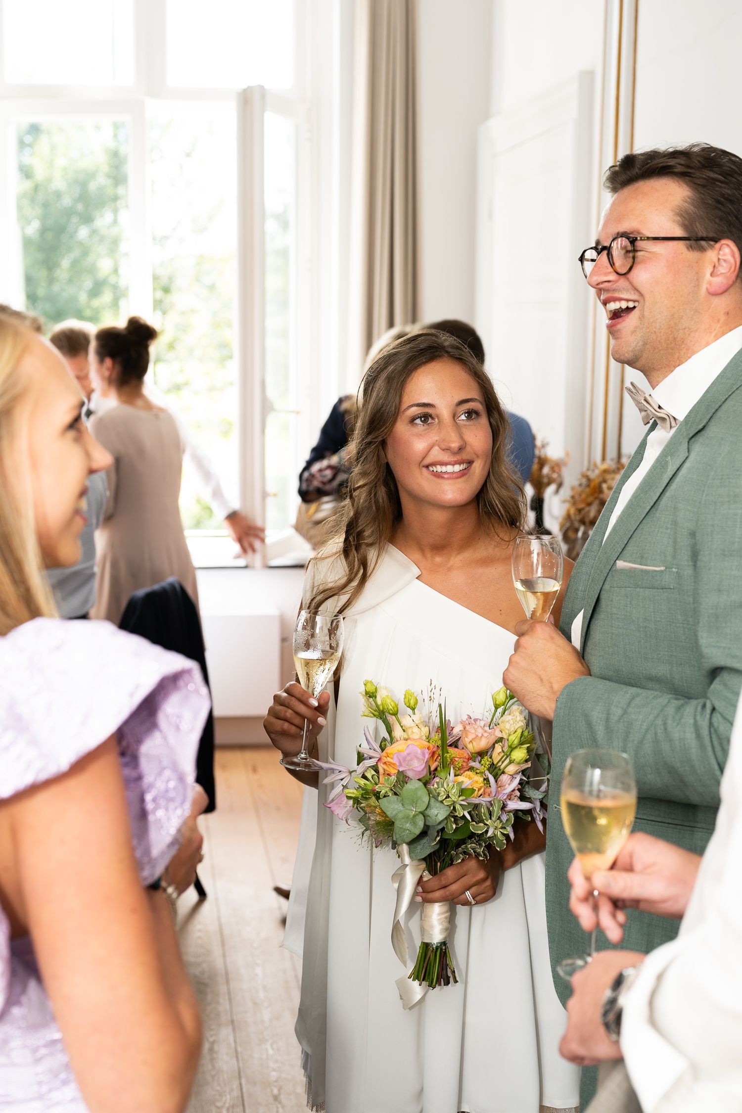 Wettelijk huwelijk in Meulebeke, Kasteel Ter Borcht