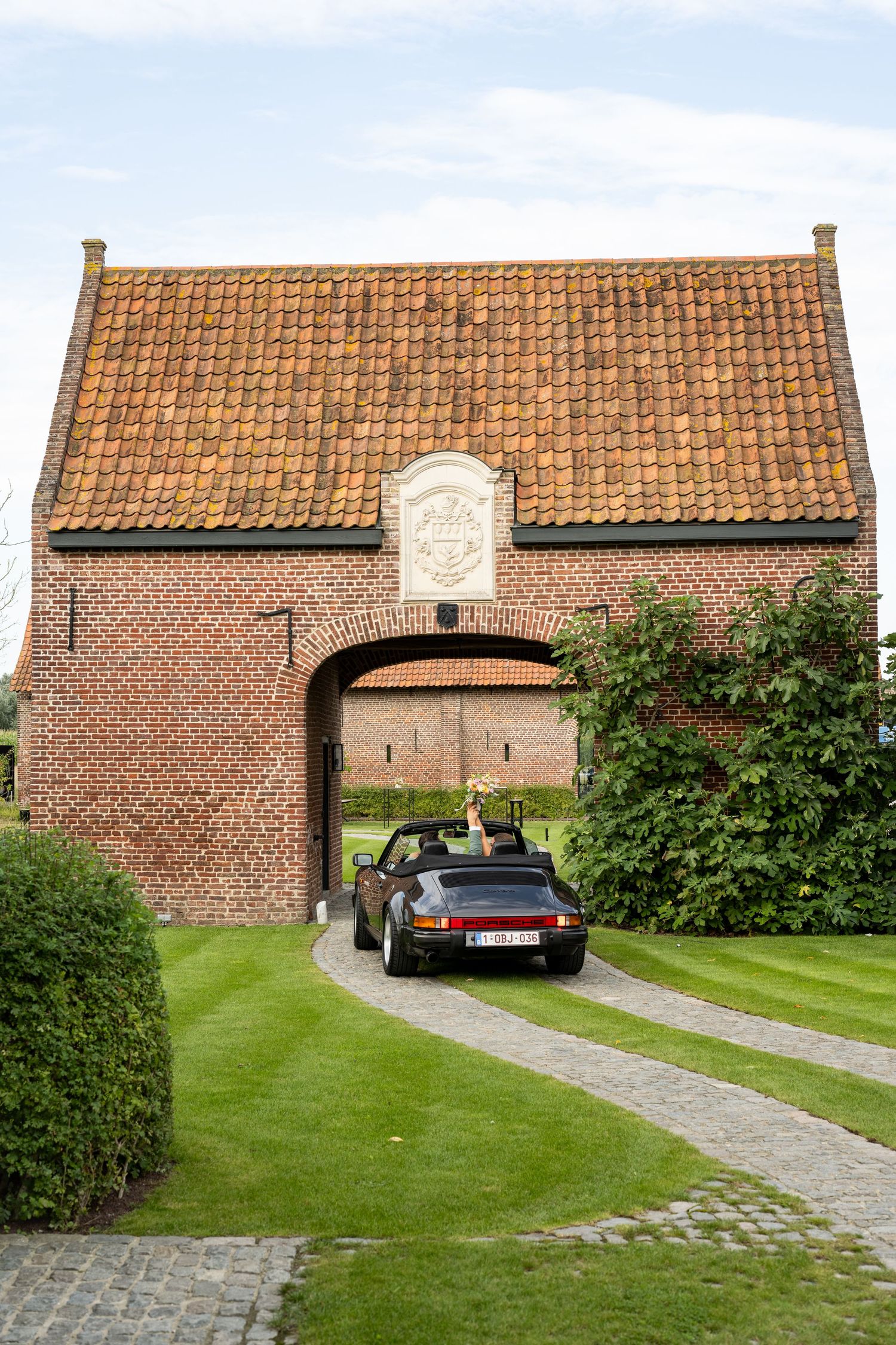 Koppelfoto's met olditmer in 't Groot Schardauw - Sint-Eloois-Winkel