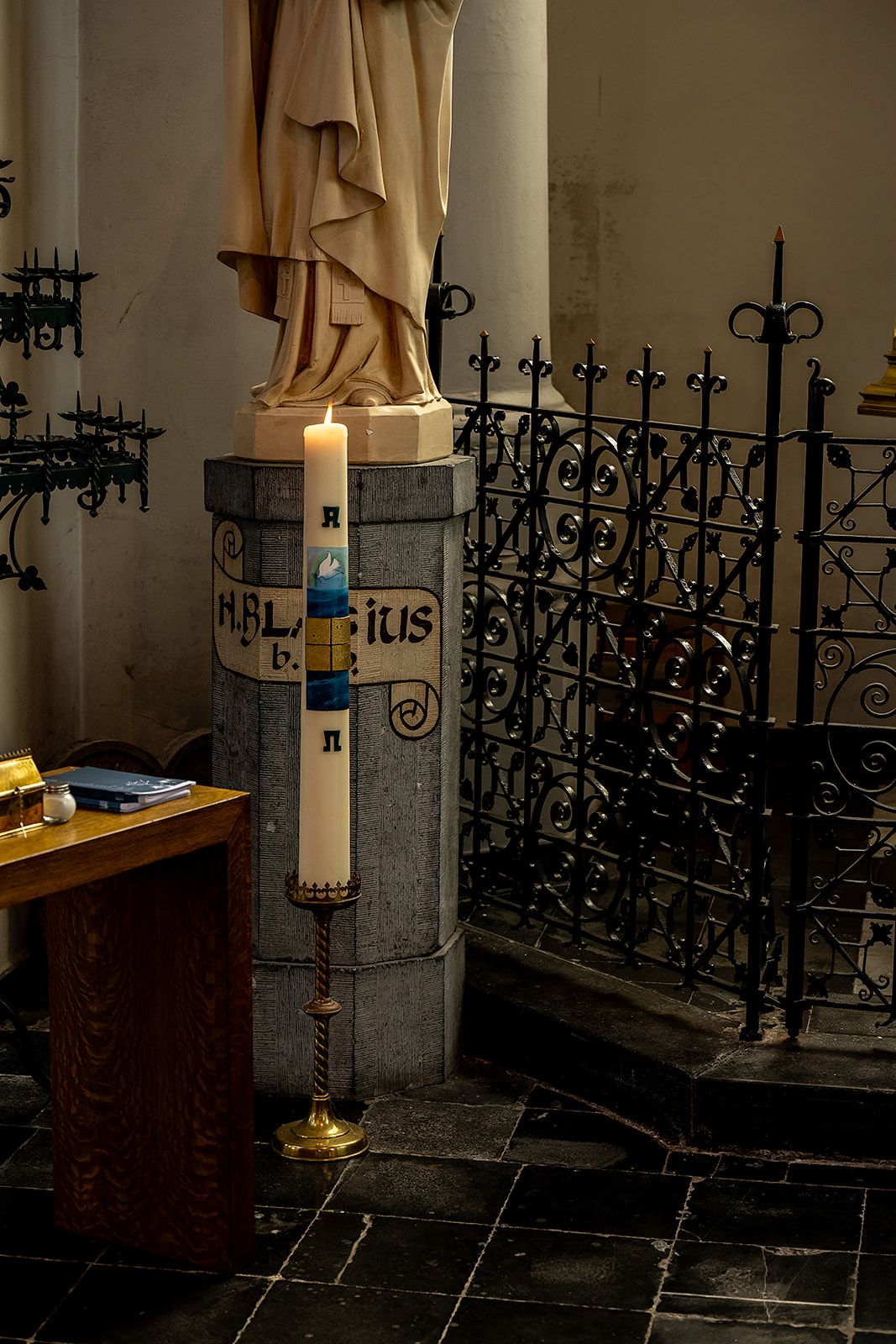 Kaars - kerk fotografie