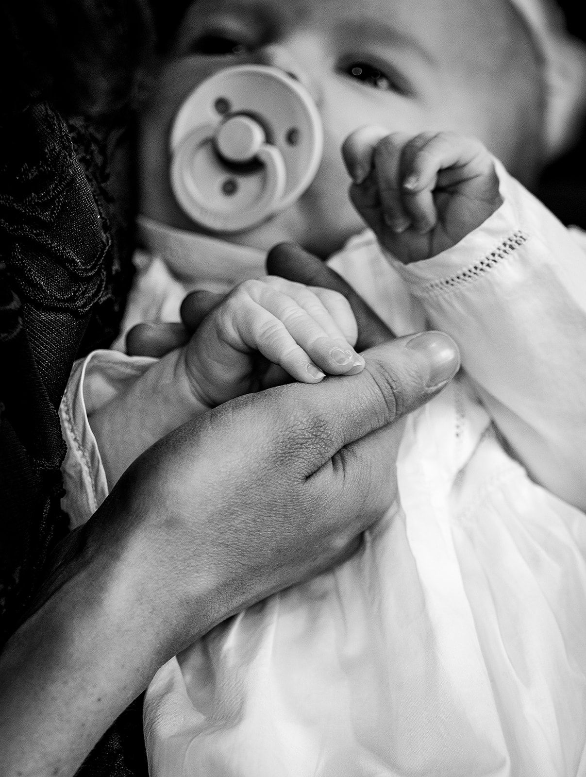 Baby in de kerk van Gits, Doopsel fotografie