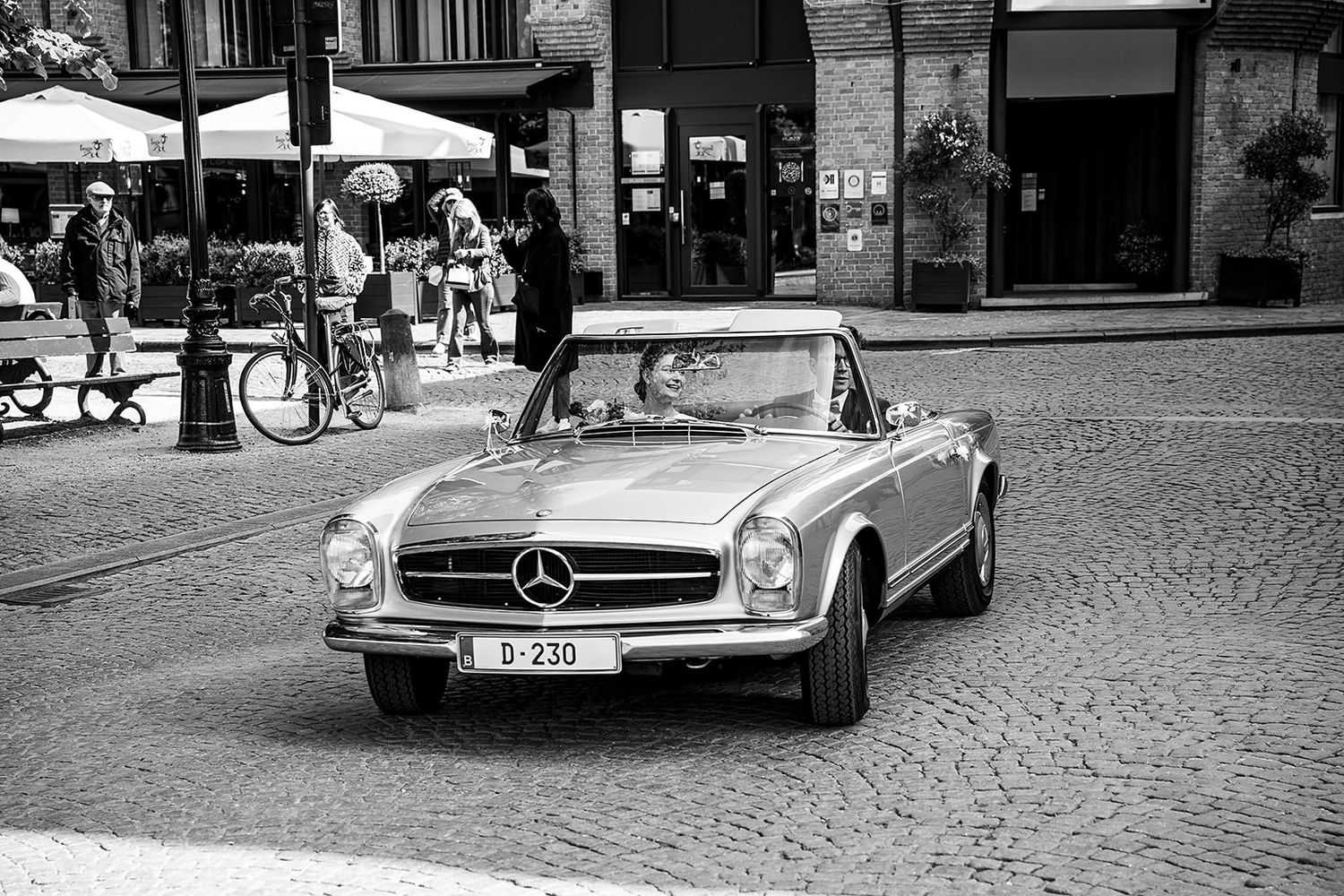 Oldtimer foto's in Brugge