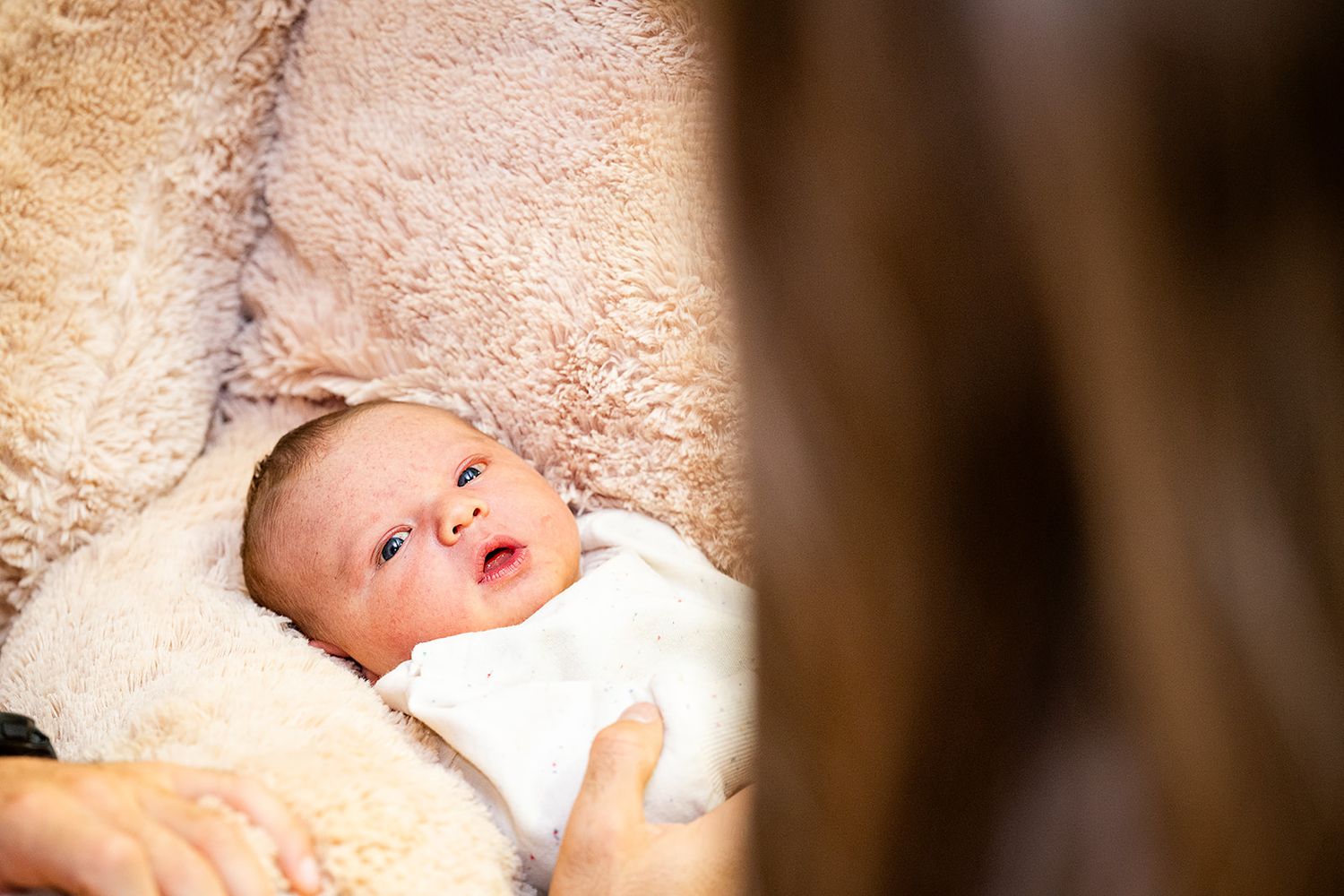 Newborn fotogragie in het ziekenhuis van Ieper, Jan Yperman ziekenhuis fotografie