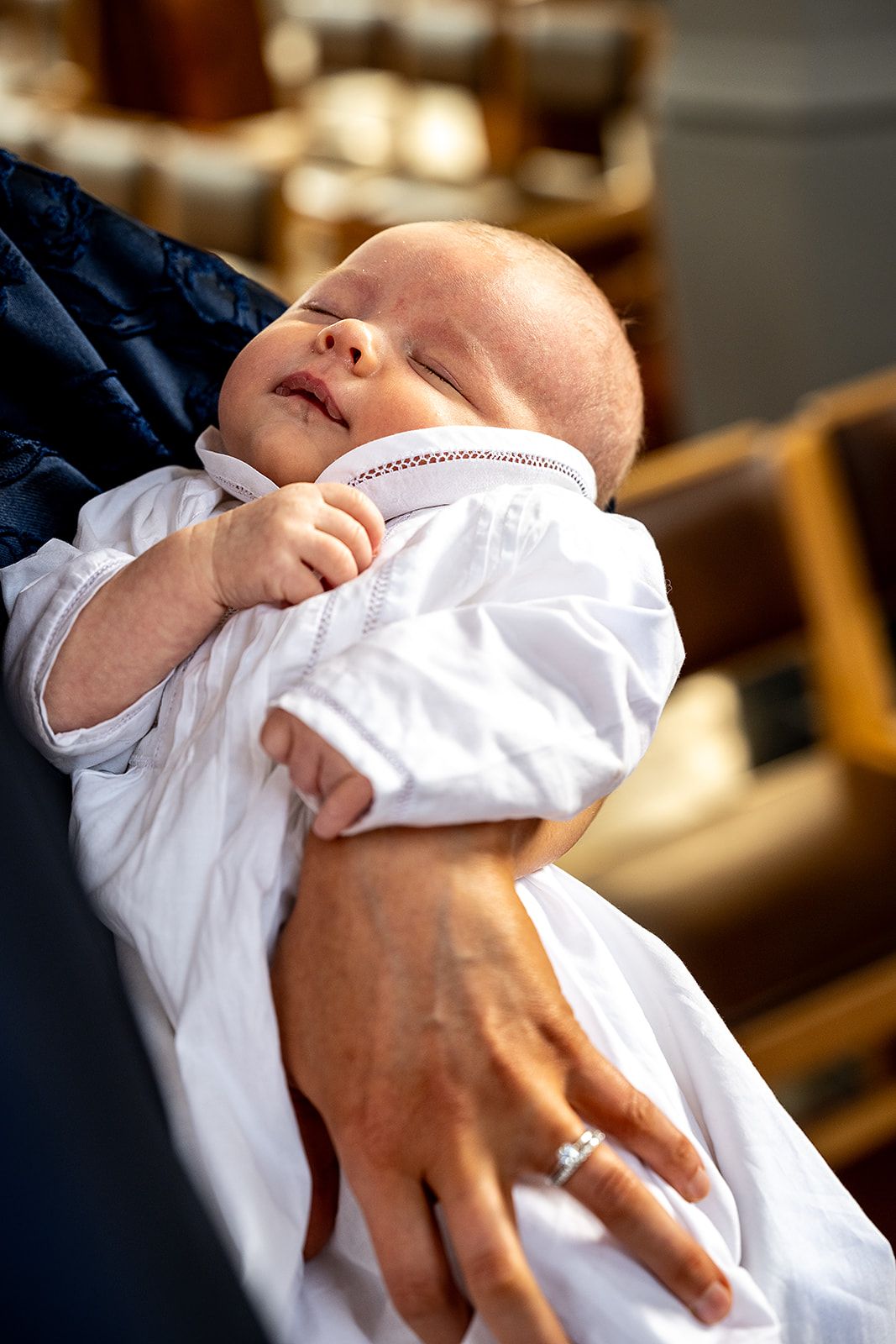 Baby in de kerk van Gits, Doopsel fotografie