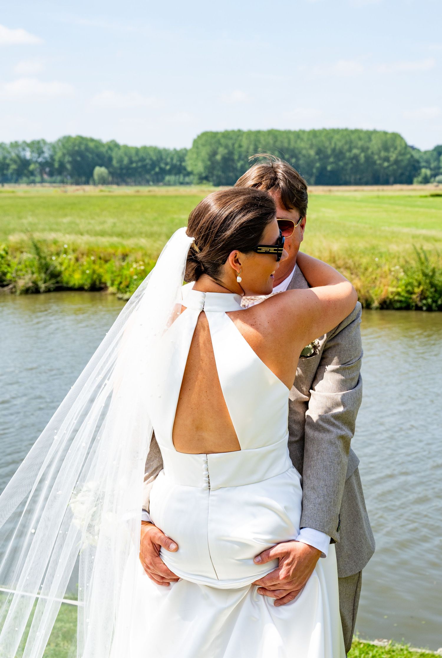 Huwelijk in Auberge dû Pecheur te Sint-Martens-Latem