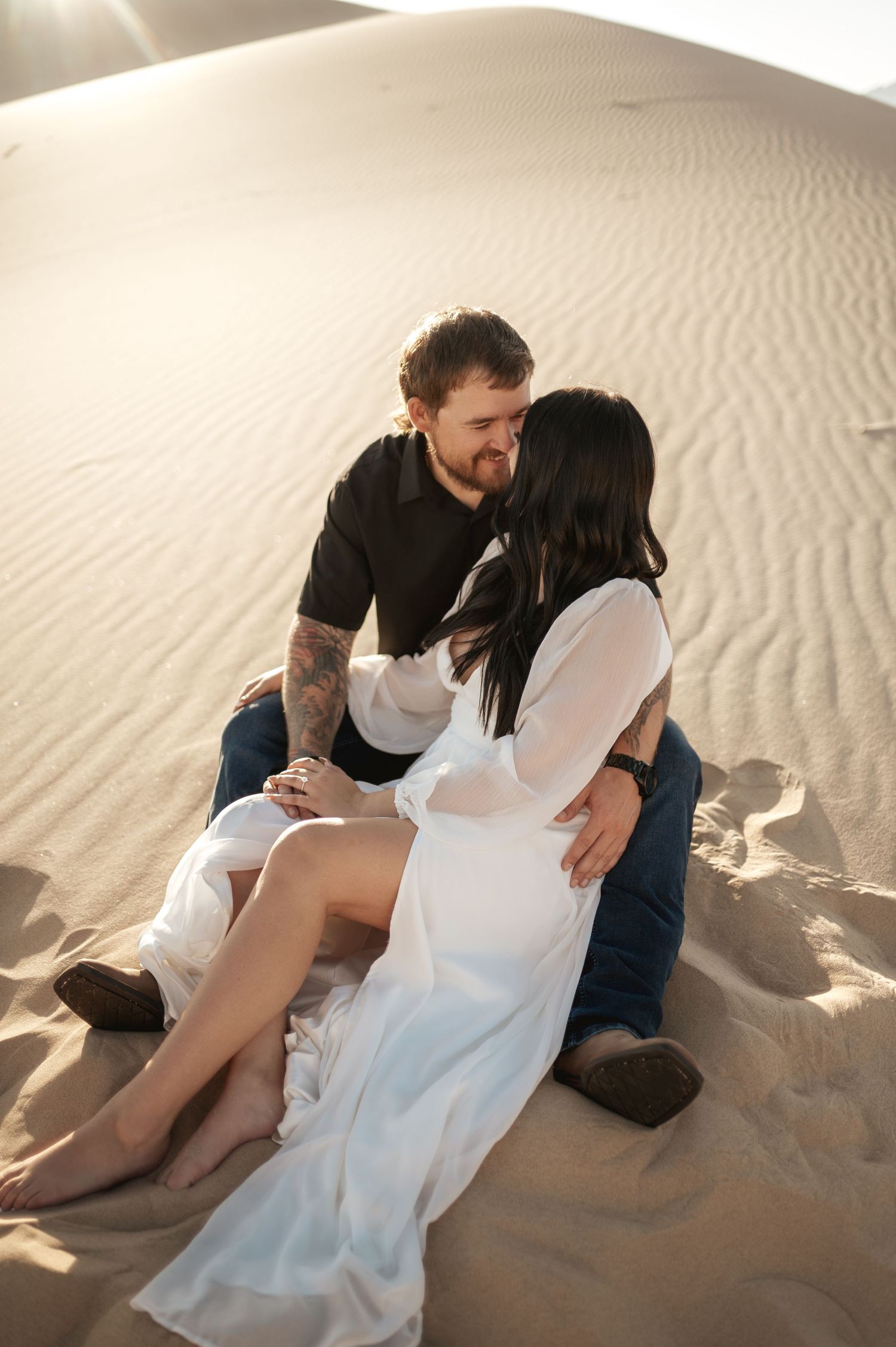 Kelso dunes couples photoshoot