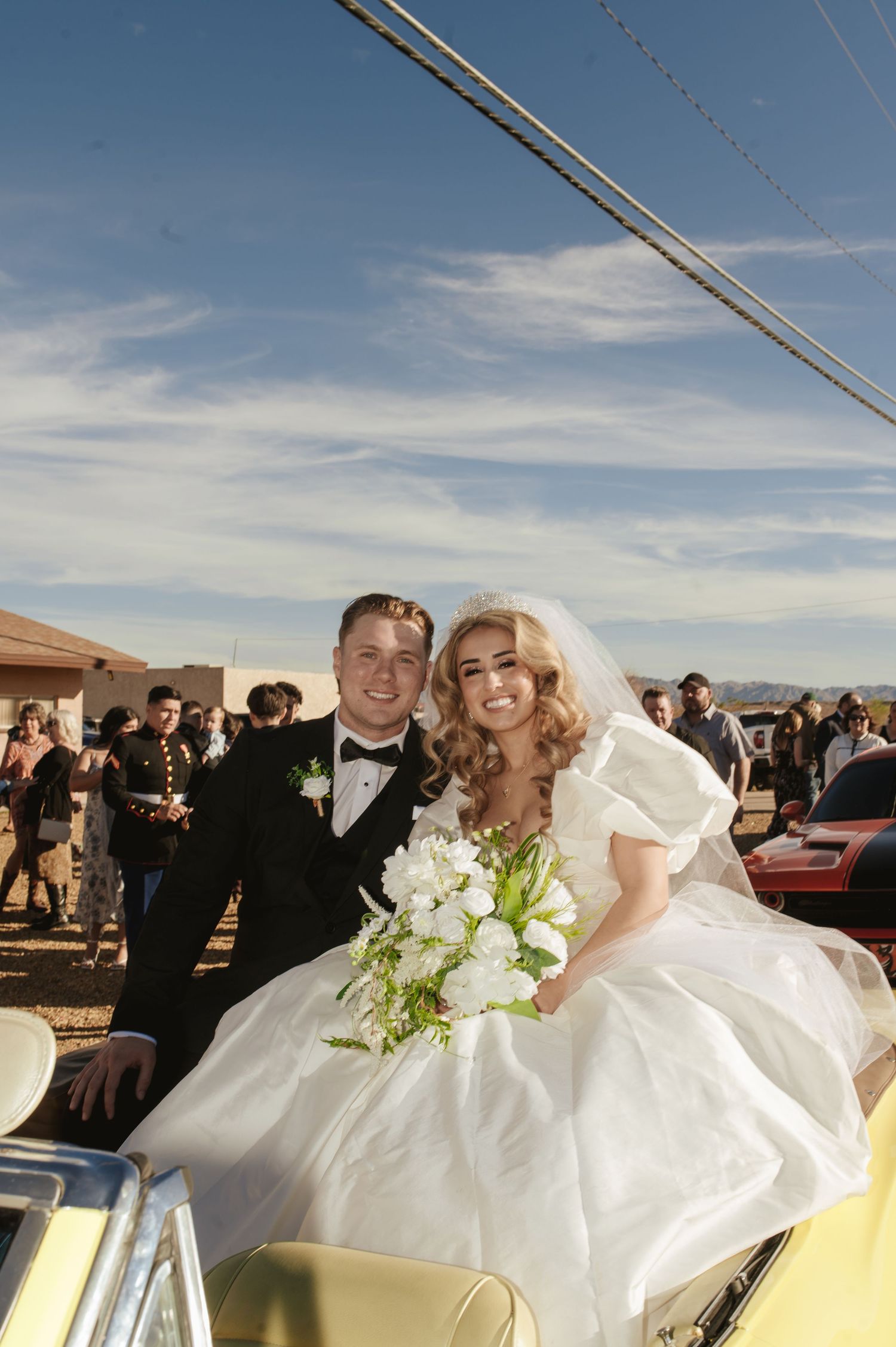 vintage bride and groom photos