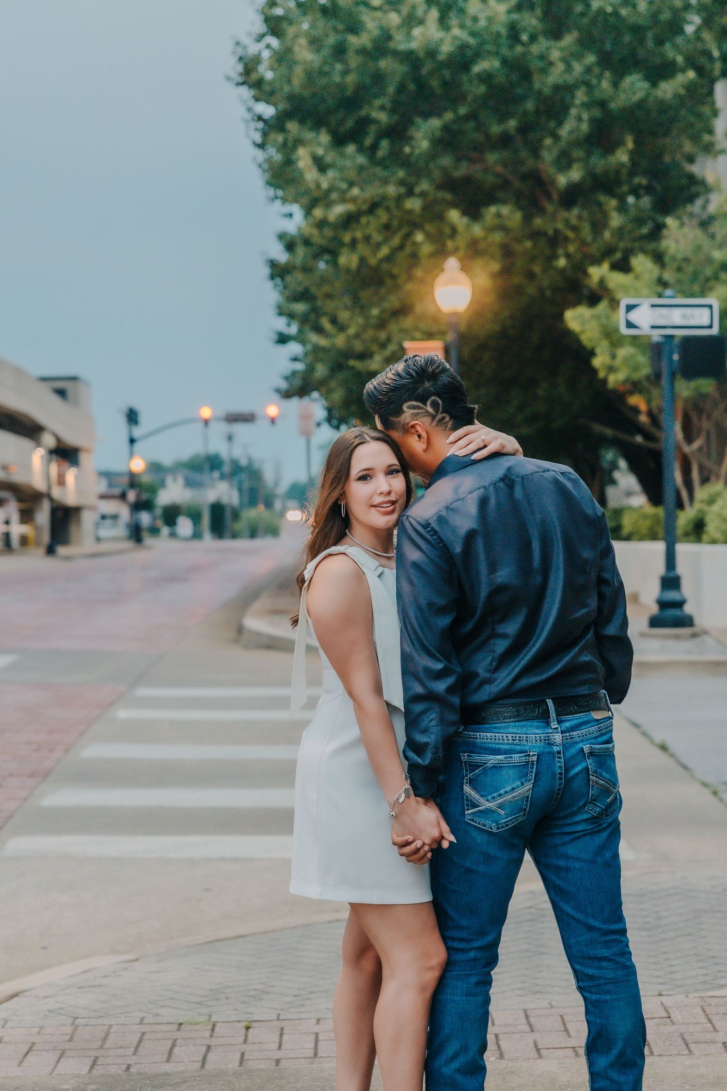 Longview TX engagement photographer capturing romantic portraits.