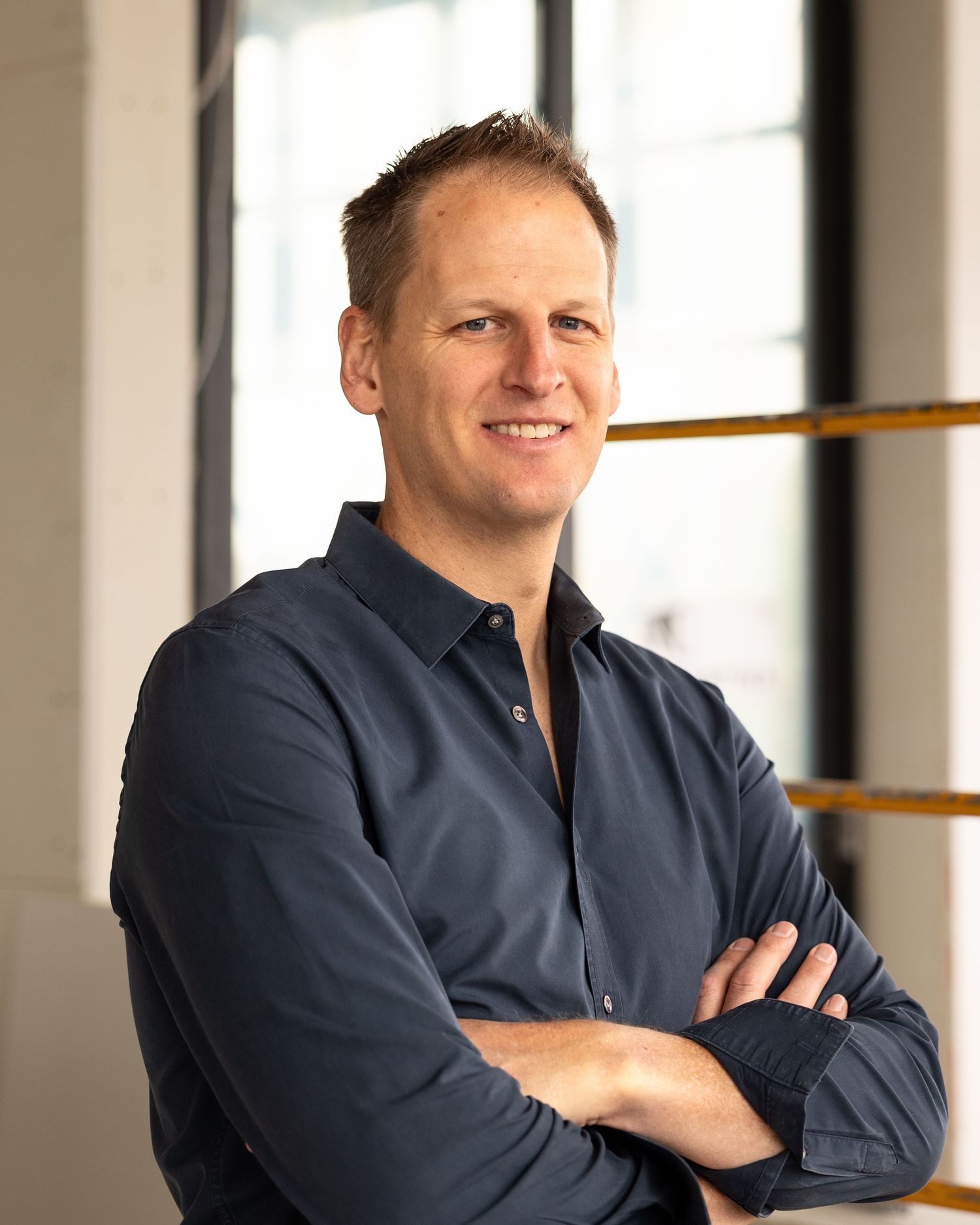 Professional headshots of corporate team member in construction industry. Denver, Colorado