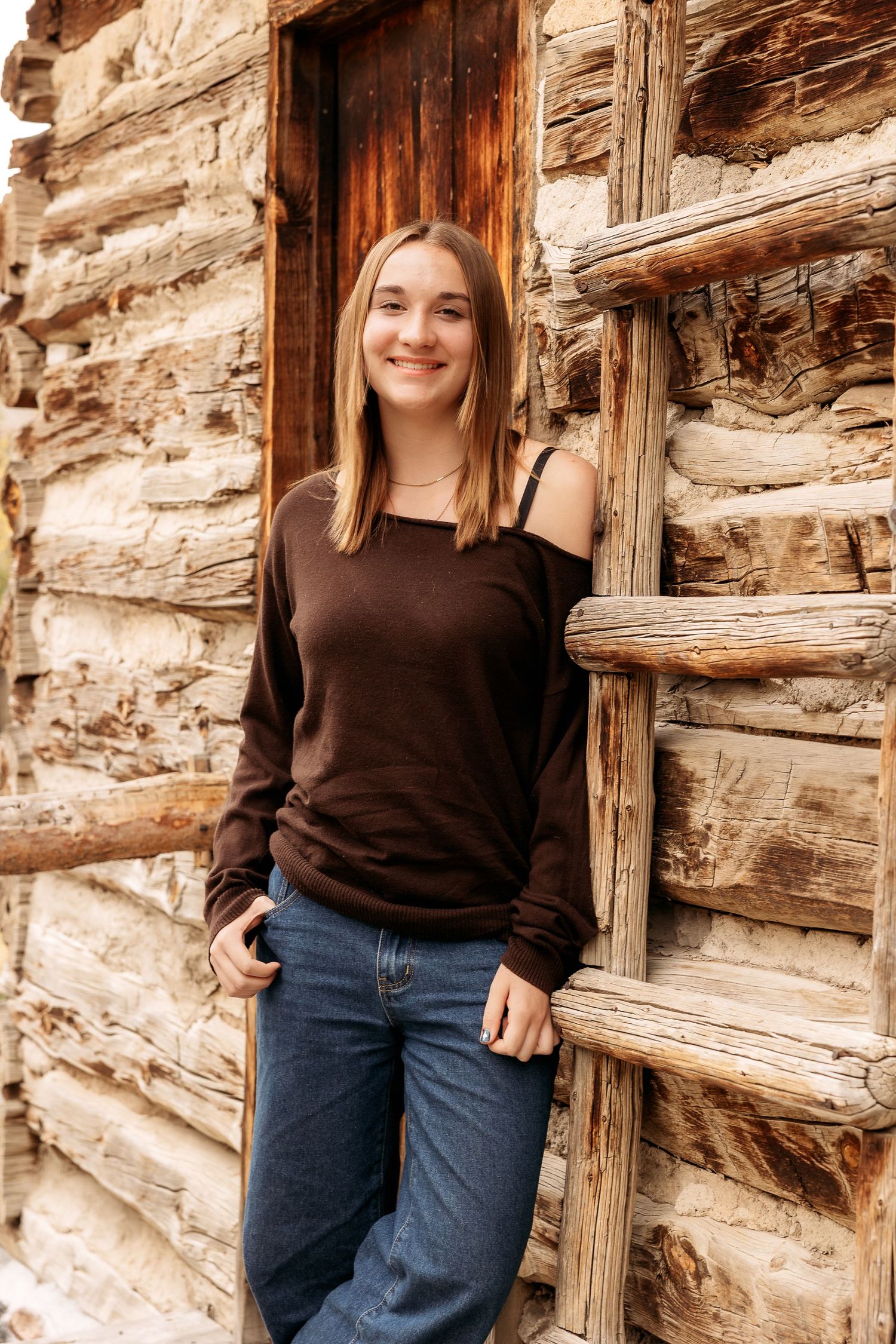 Authentic and relaxed high school senior portrait captured in the natural light of the Colorado Front Range in Golden, CO.