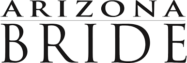 Arizona Bride text logo design in black font.