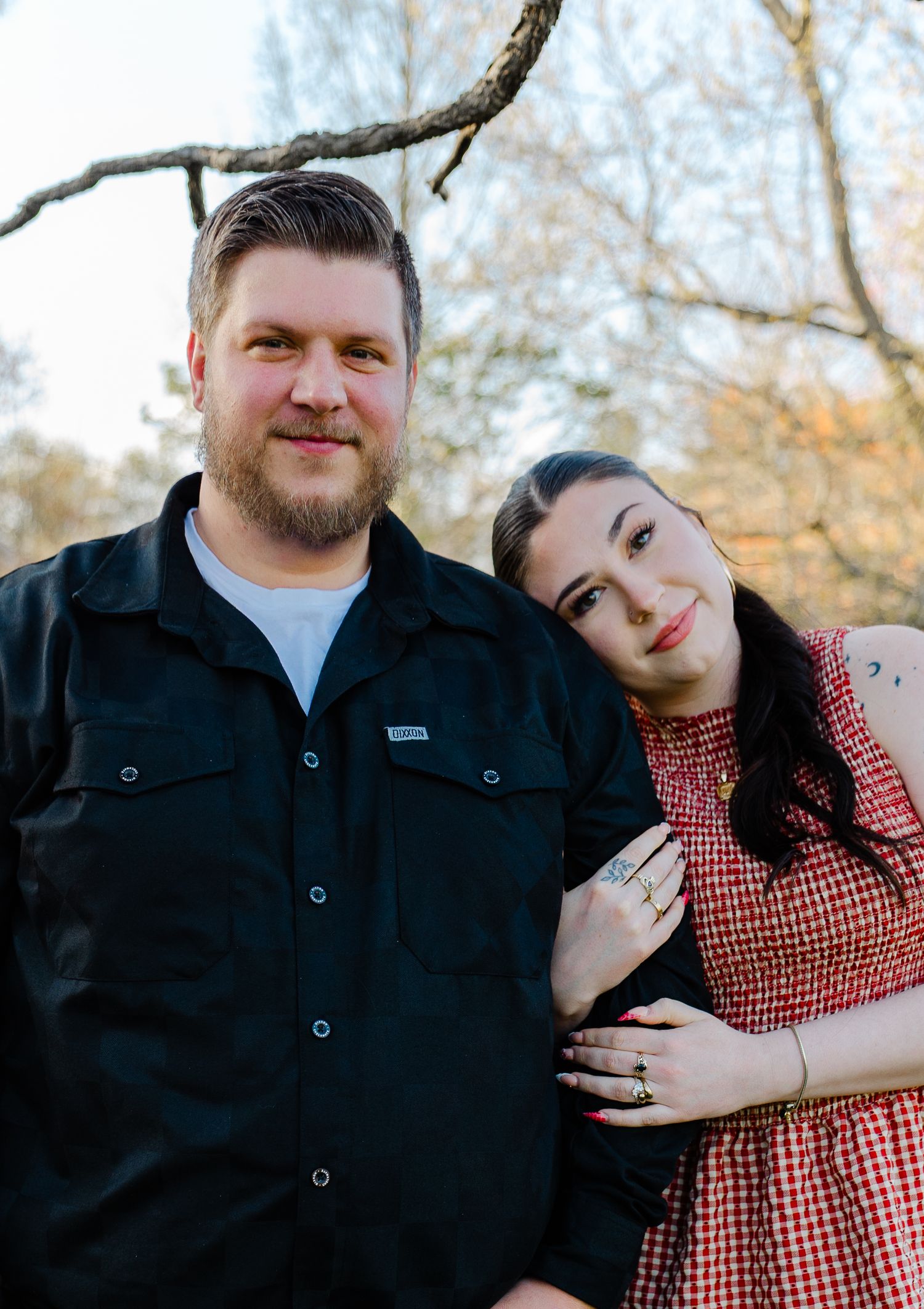 Candid couples portrait session in Massachusetts with natural light and warm outdoor photography styling.