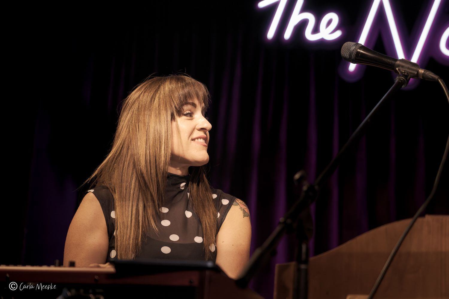 Rachel Eckroth leads her quintet at The Nash jazz club in Phoenix