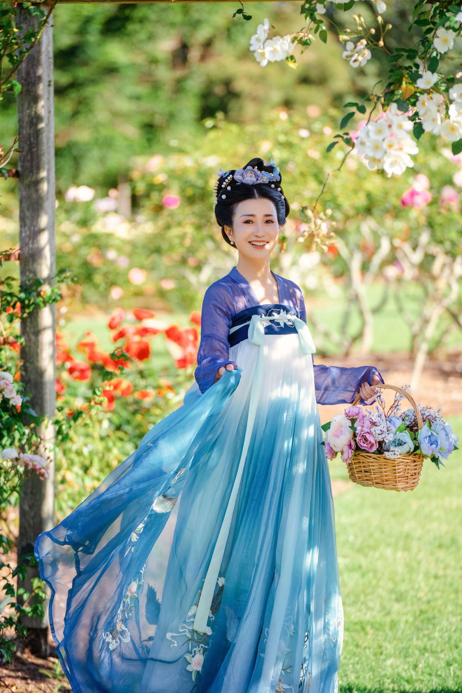 hanfu hire selection from imagine image studio, auckland