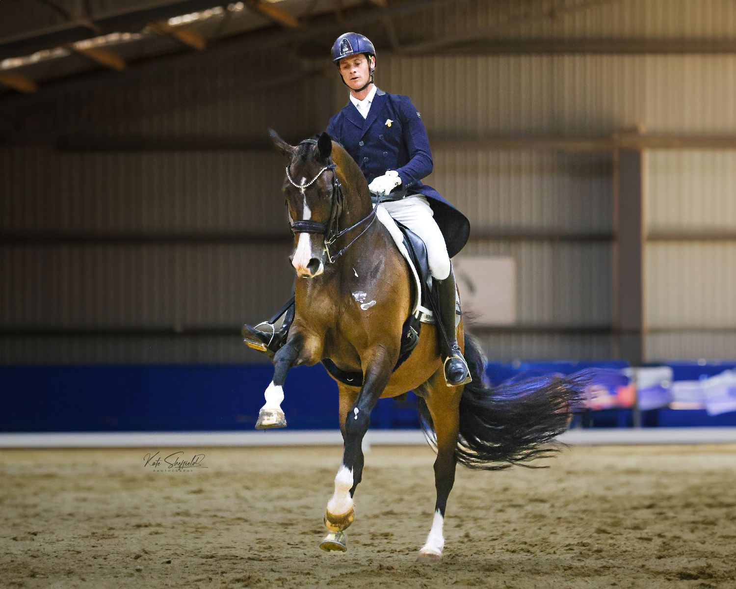 David McKinnon riding Estupendo by Kate Sheffield