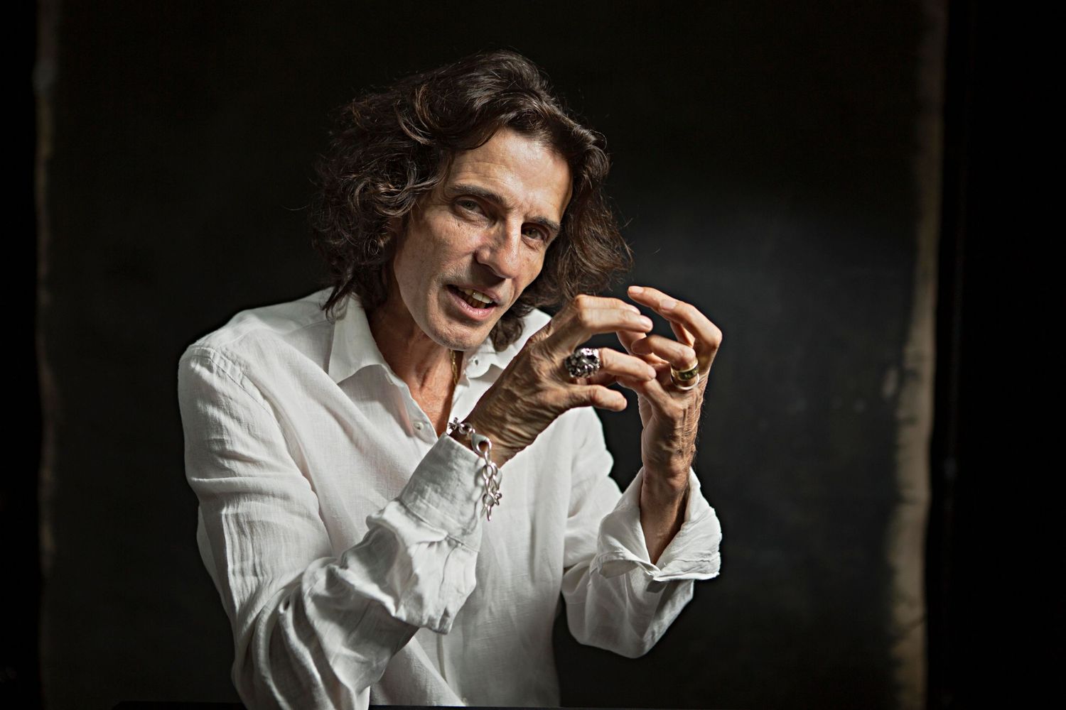 fine art, rembrandt lighting, white shirt, character, actor, man, portrait, caucasian, mediterranean, italian, piero, in