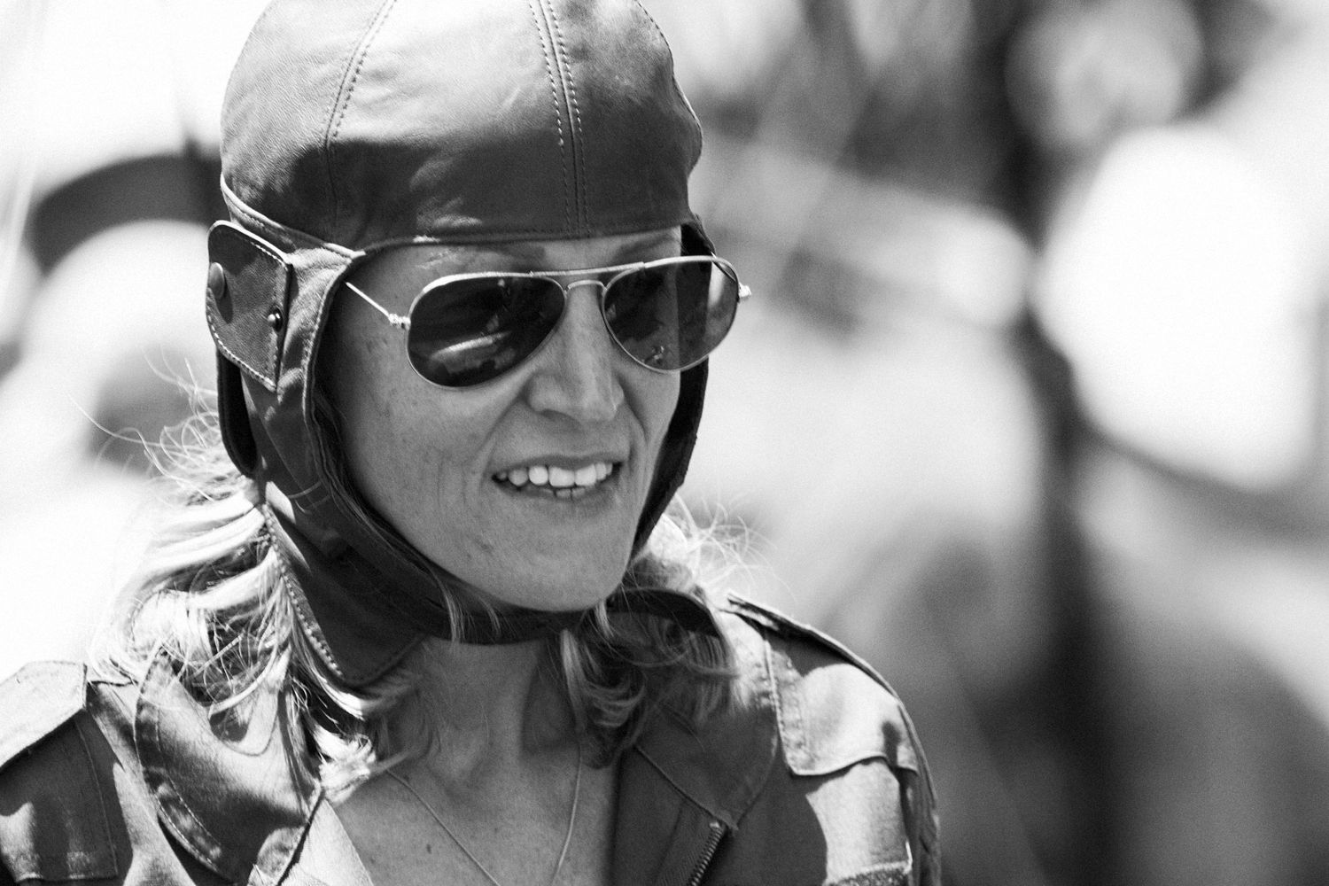woman, portrait, airwoman