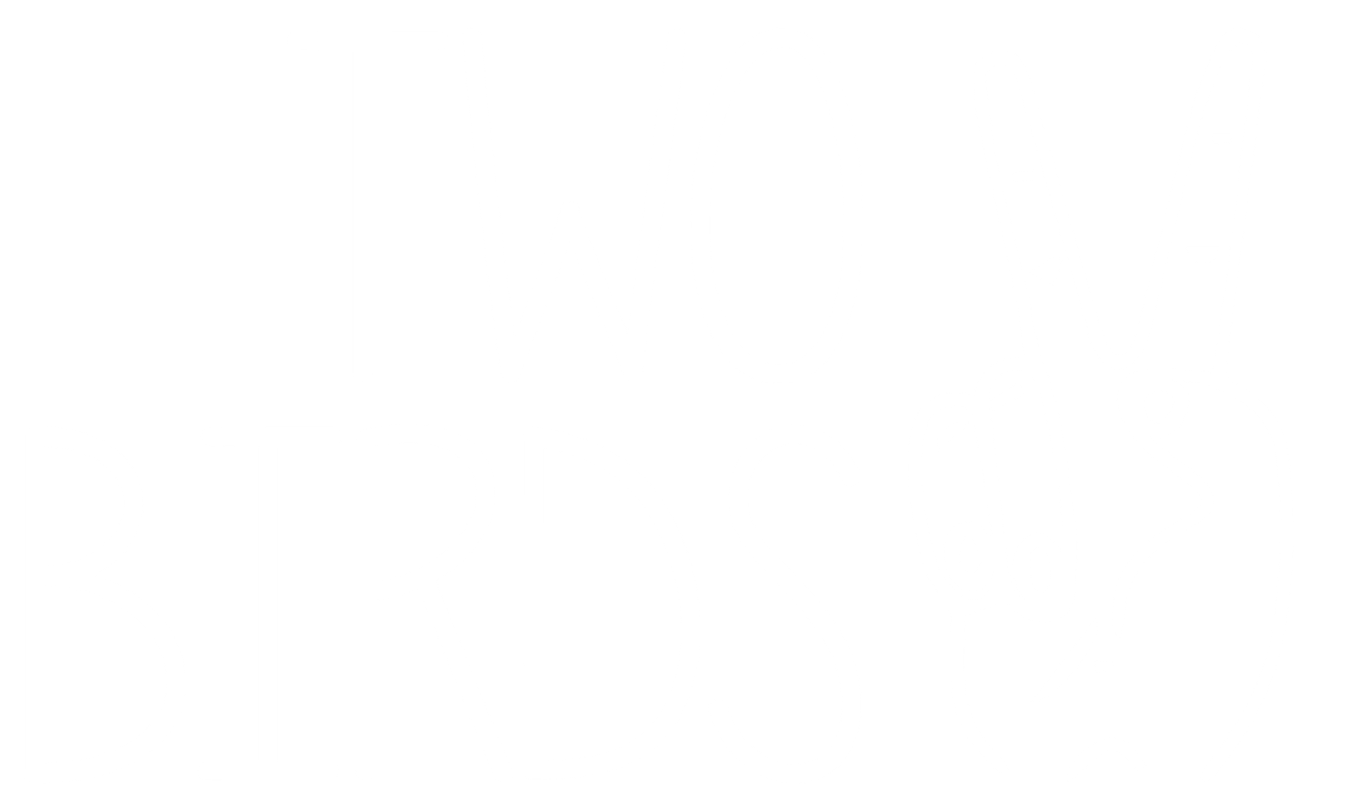 Simple white text logo design reading 'TWO BIRDS' with a peace hand gesture symbol.