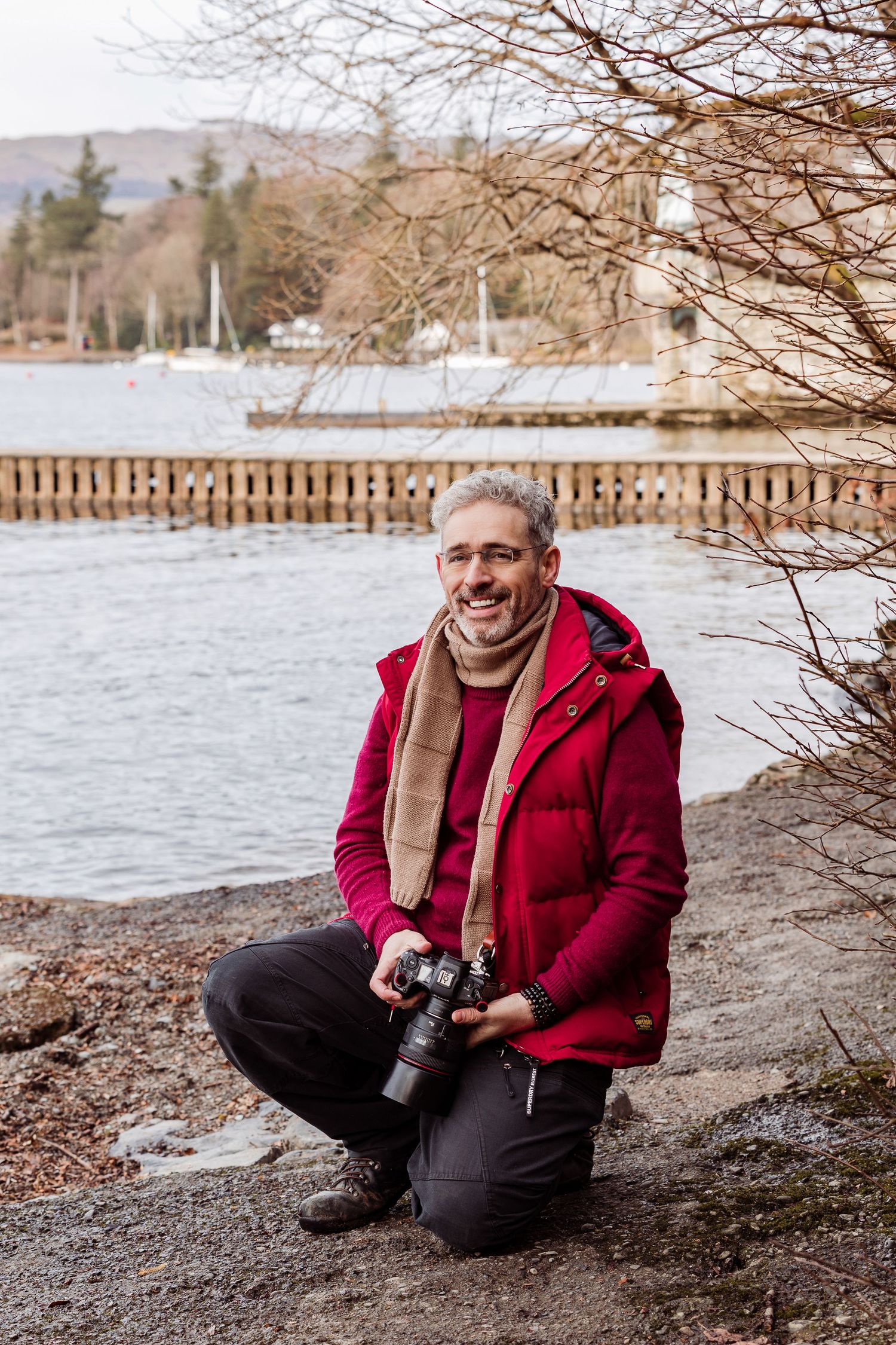 Mark Battista - Lake District Wedding photographer working gin Windermere