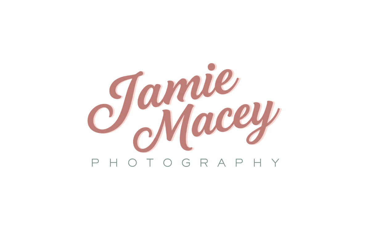 Jamie Macey Photography logo for a family and senior photographer in Columbus, Ohio