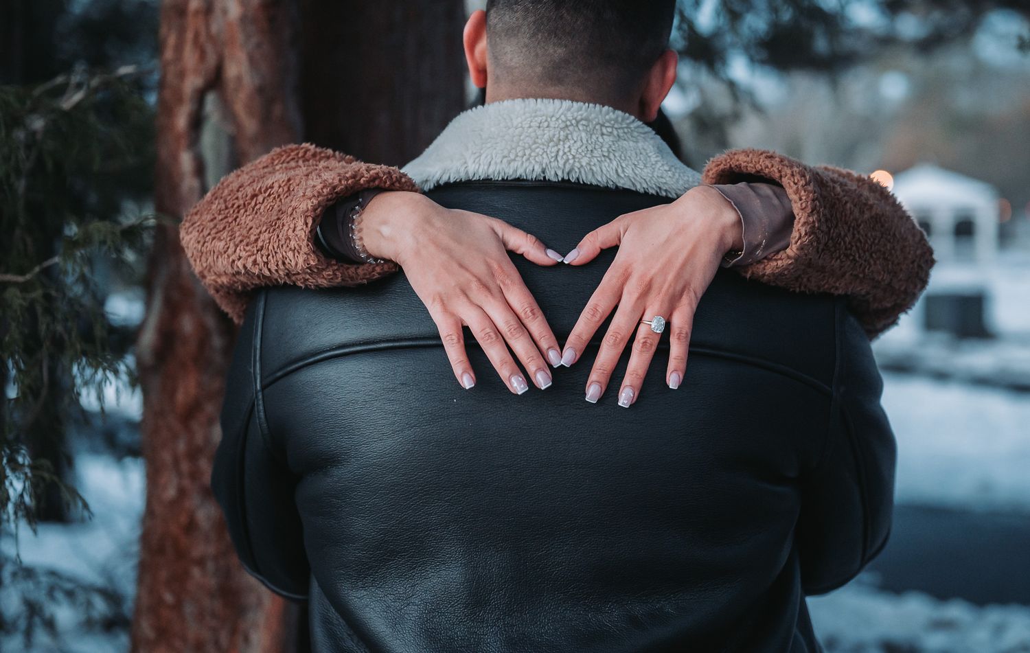 Engagement session in West Hartford CT
