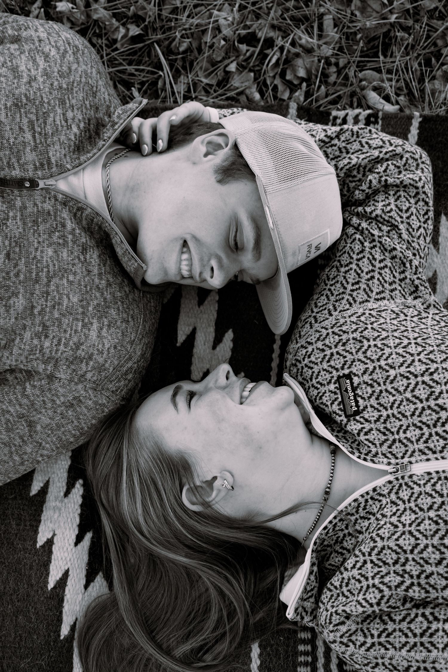 Bismarck photographer North Dakota documenting authentic couple interaction with soft light and natural expressions.