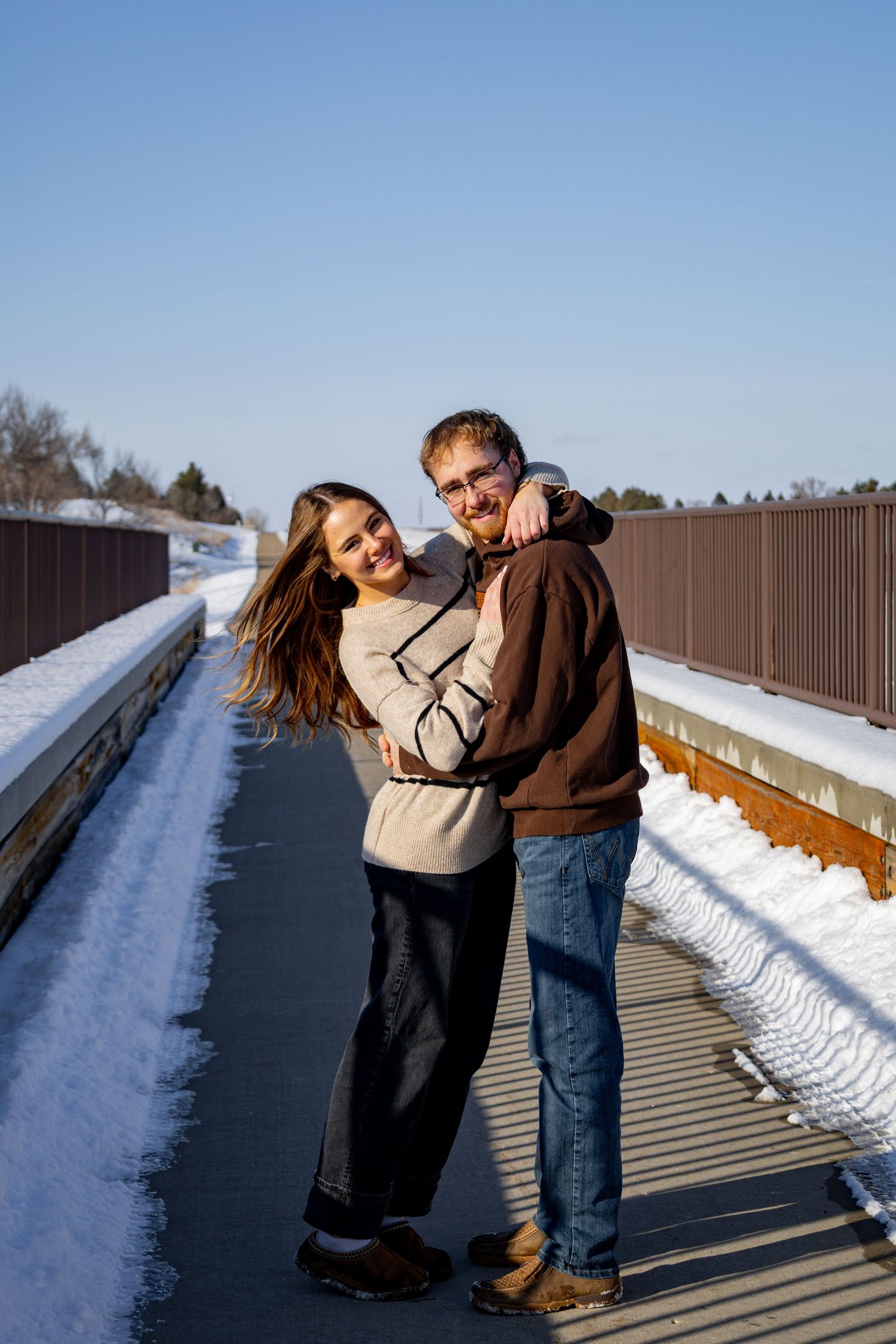 Prairie Glow Photography North Dakota couples session showcasing authentic love, natural light, and candid moments.