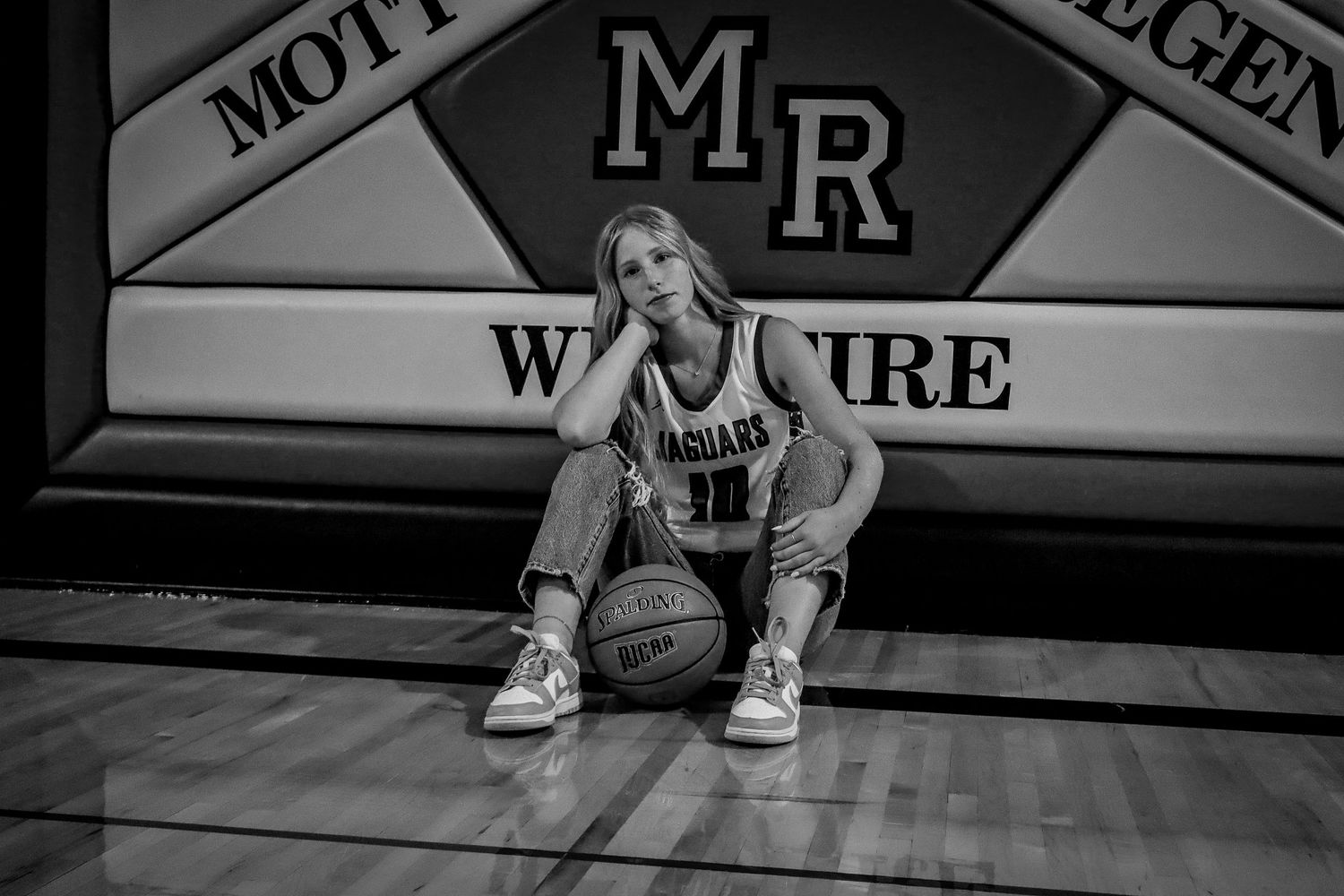 Bismarck photographer North Dakota senior portrait by Anna Nasset featuring authentic personality and clean true-to-color tones.