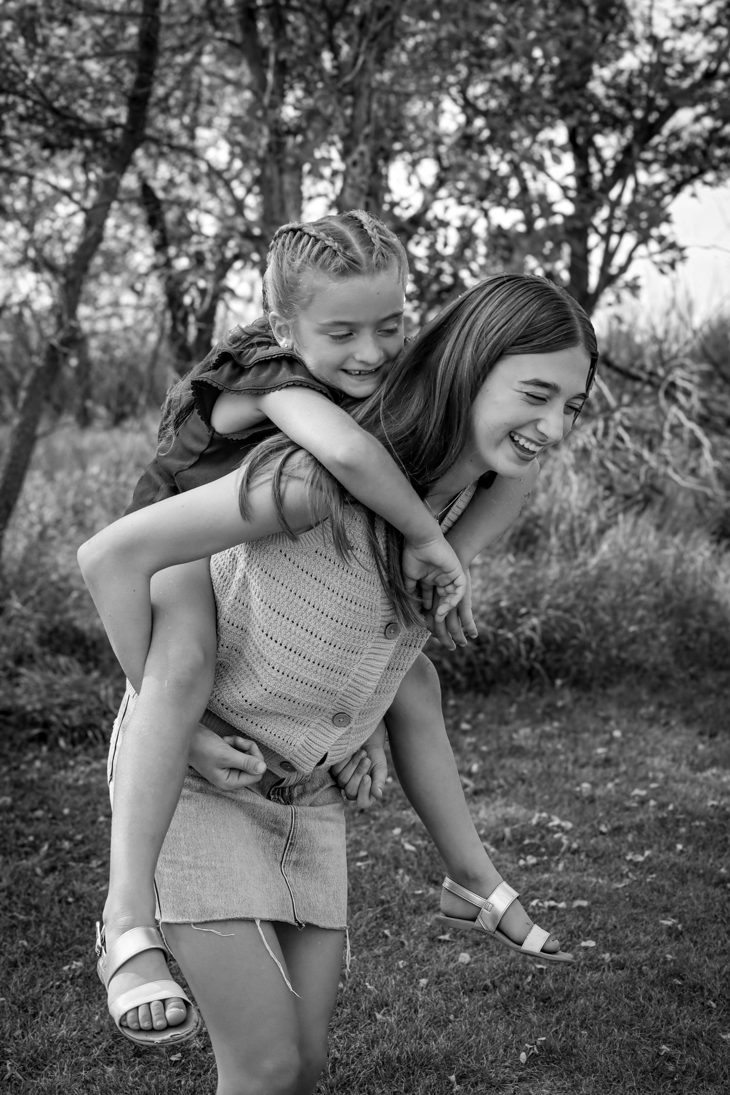 North Dakota family portrait by Bismarck family photographer showcasing natural connection and timeless photography style.