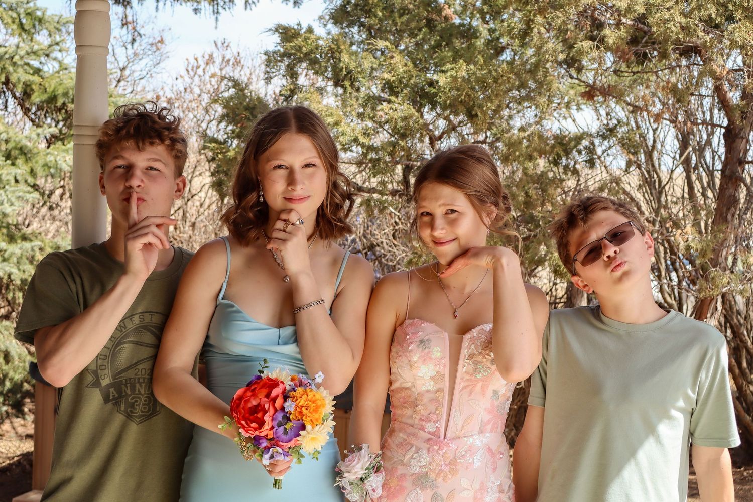 Bismarck photographer North Dakota capturing group portrait with natural interaction and true-to-color editing.