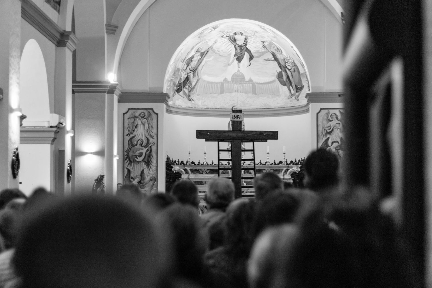 S'Iscravamentu religious ritual in Olbia, Sardinia - Emotional black and white storytelling by Marco Eretta