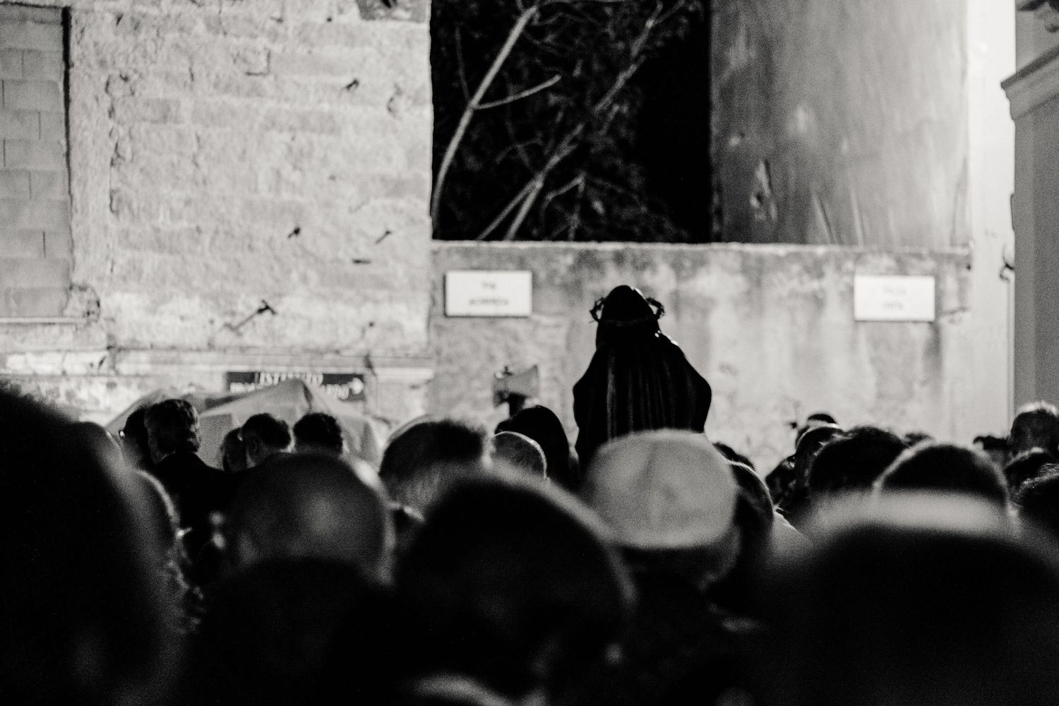 S'Iscravamentu religious ritual in Olbia, Sardinia - Emotional black and white storytelling by Marco Eretta