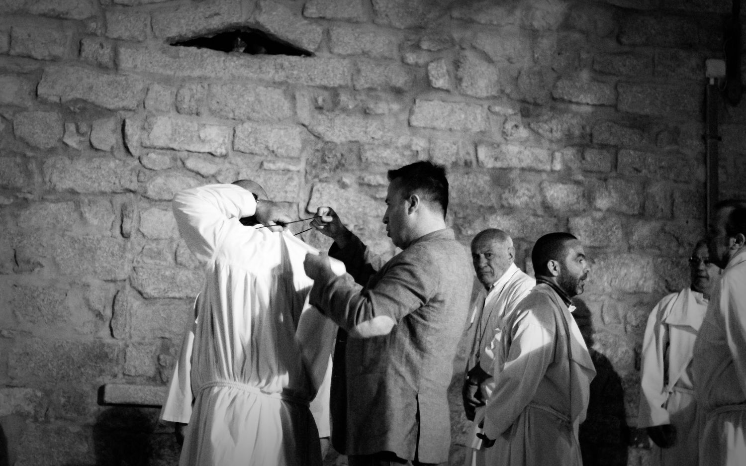 S'Iscravamentu religious ritual in Olbia, Sardinia - Emotional black and white storytelling by Marco Eretta
