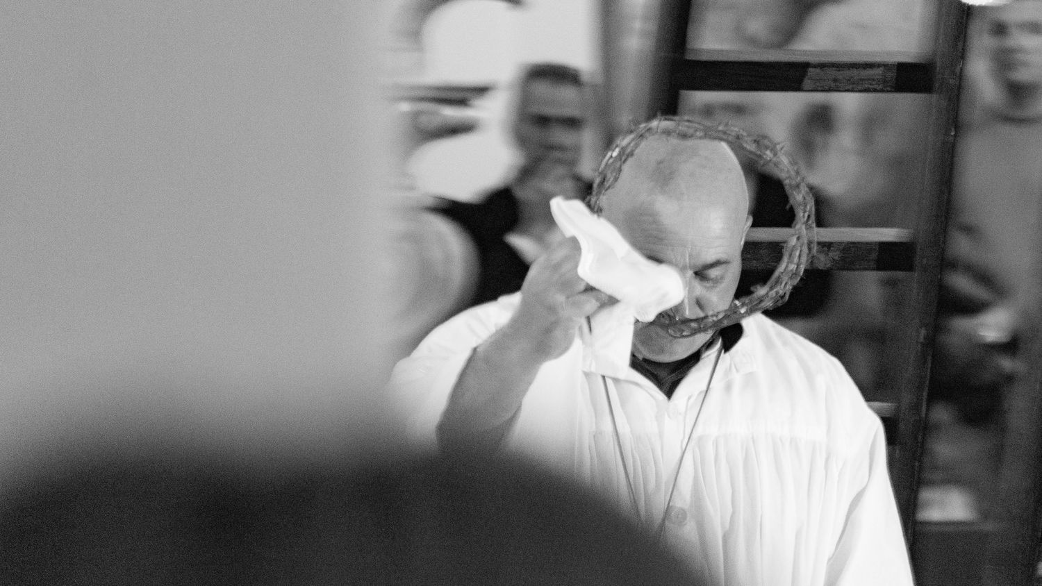 S'Iscravamentu religious ritual in Olbia, Sardinia - Emotional black and white storytelling by Marco Eretta